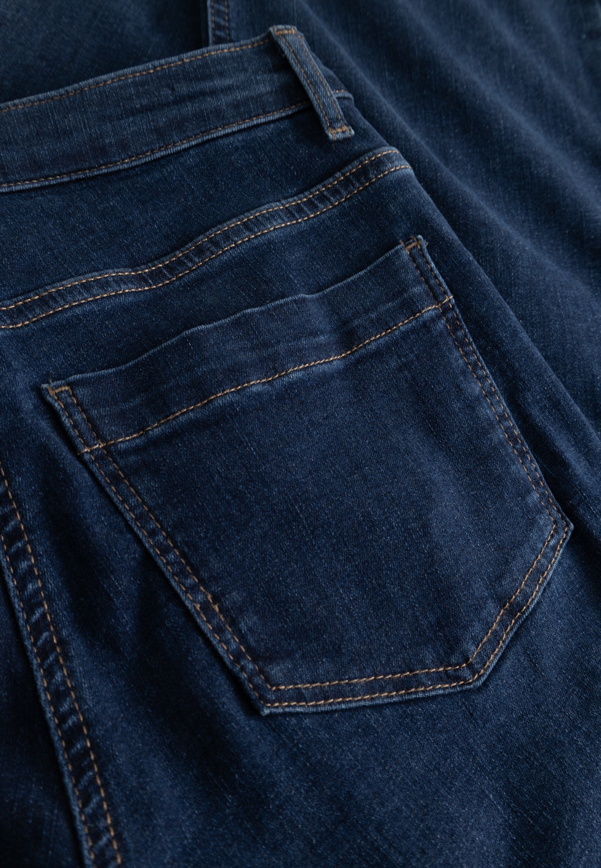 LAURIE Amelia Raw Straight CL Straight 40513 Dark Blue Denim