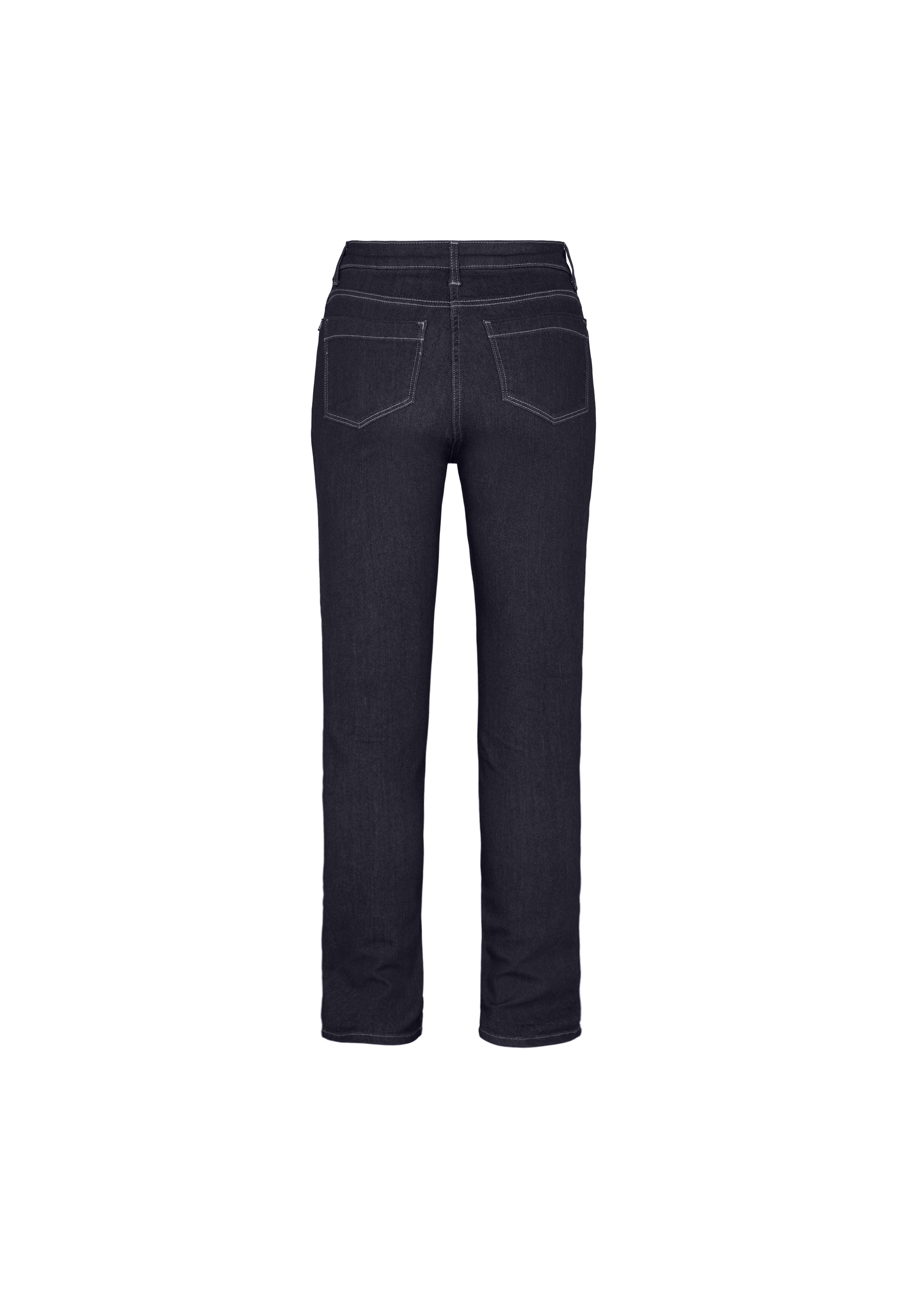 LAURIE Amelia Straight - Medium Length Straight 40513 Dark Blue Denim