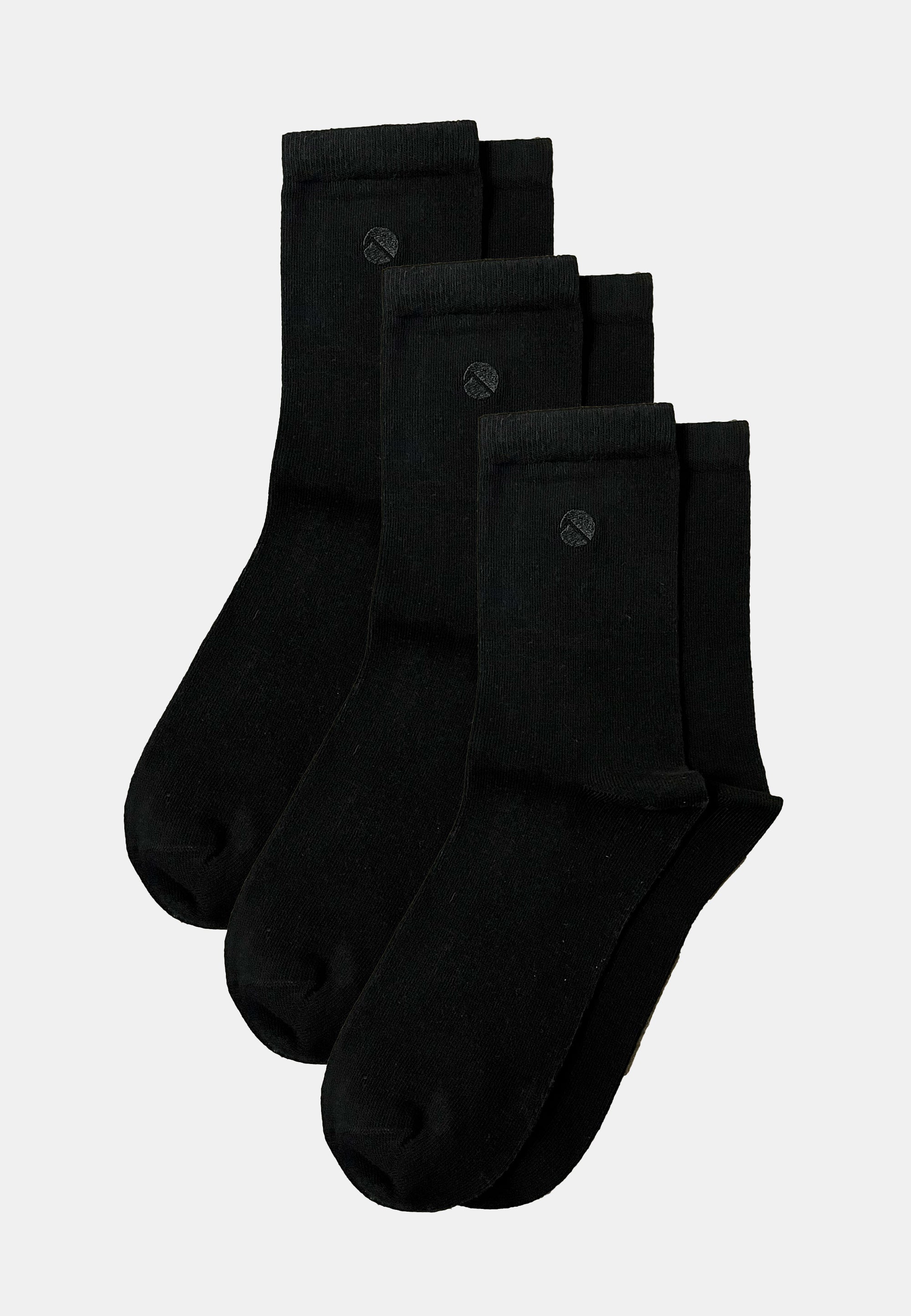 LAURIE Ankle Socks - 3 PACK Socks 99000 Black