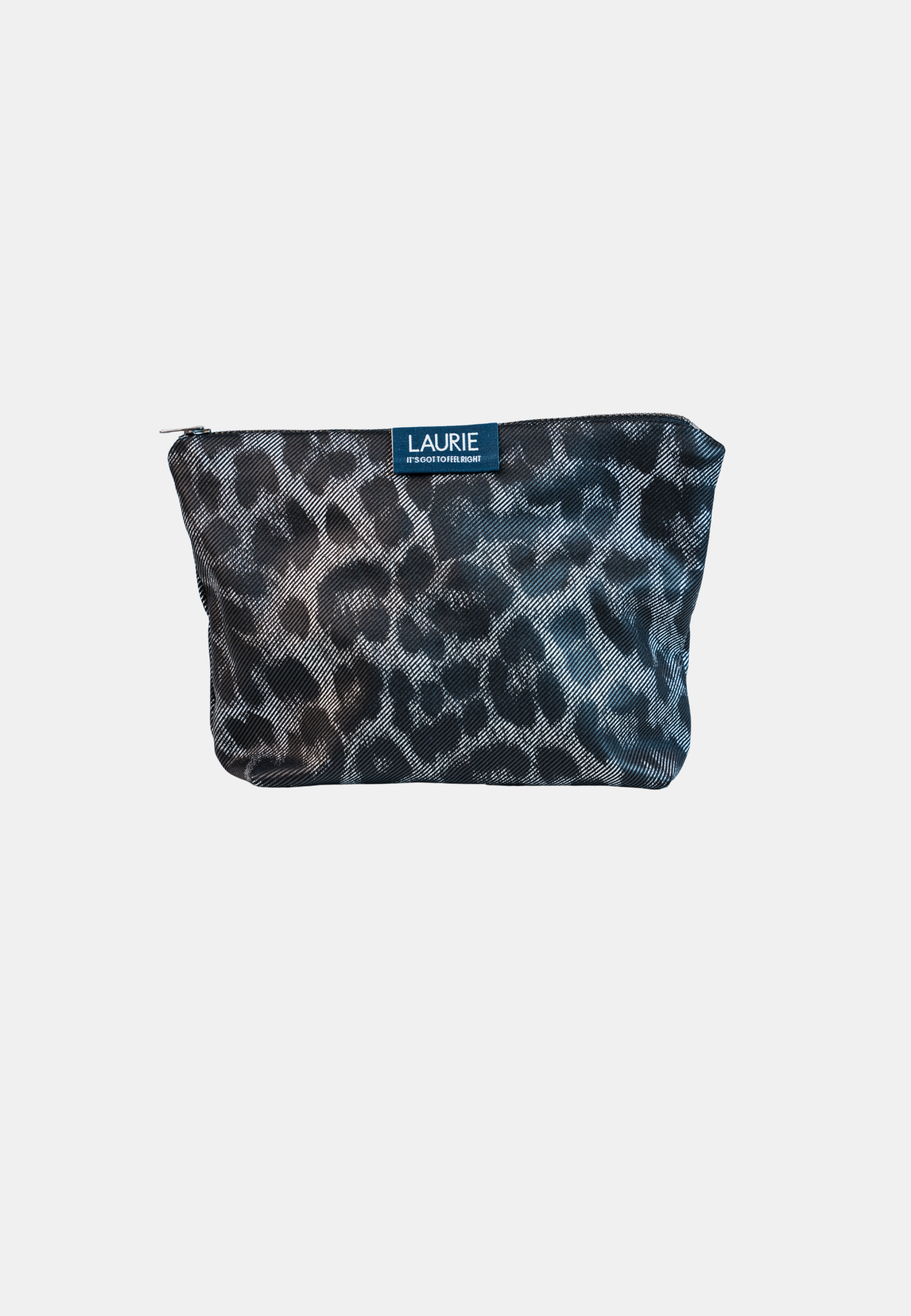 LAURIE Beauty Bag Accessories 97139 Grey Leo Print