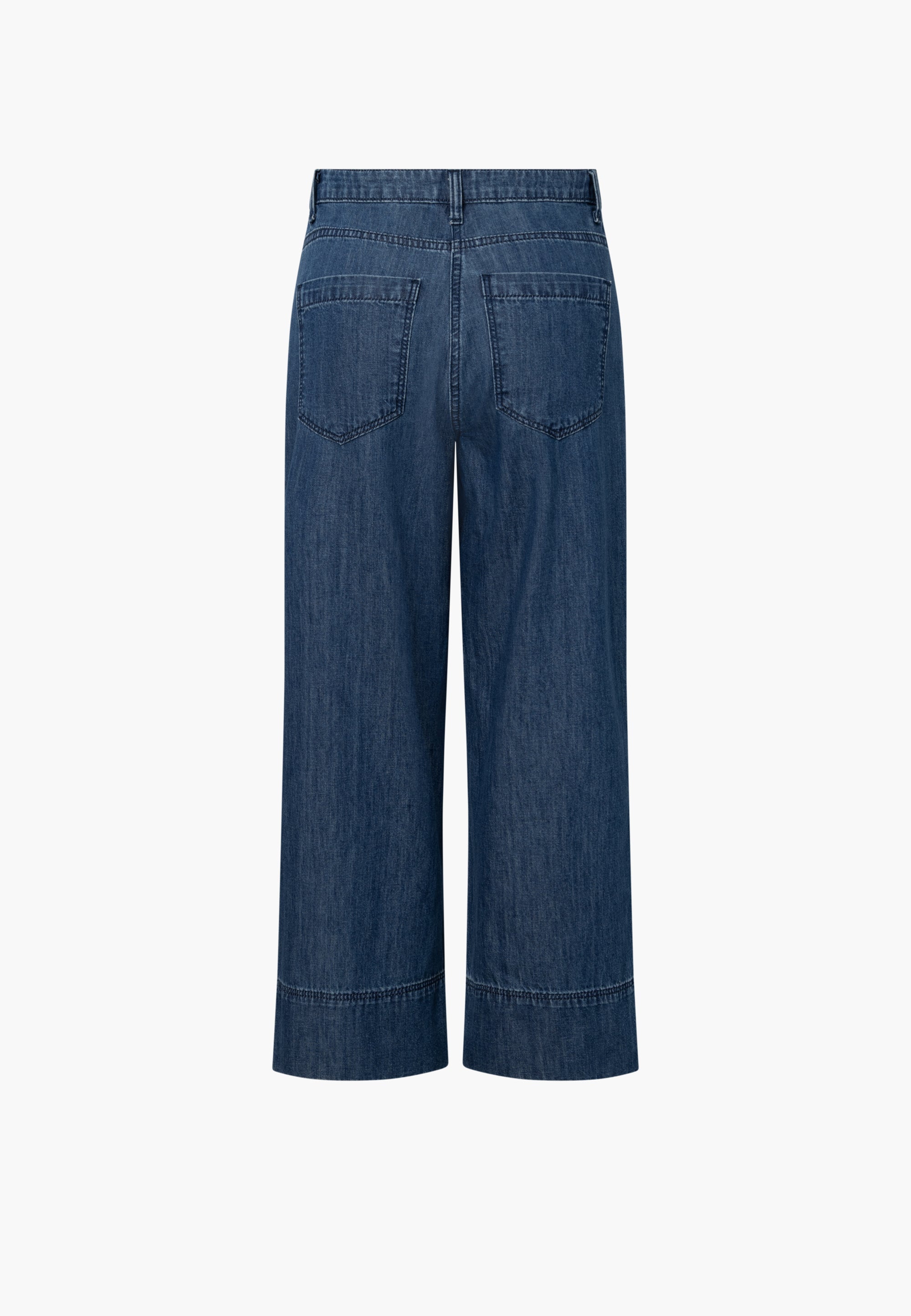 LAURIE Camille Elastic Straight Cropped Straight 49601 Blue denim