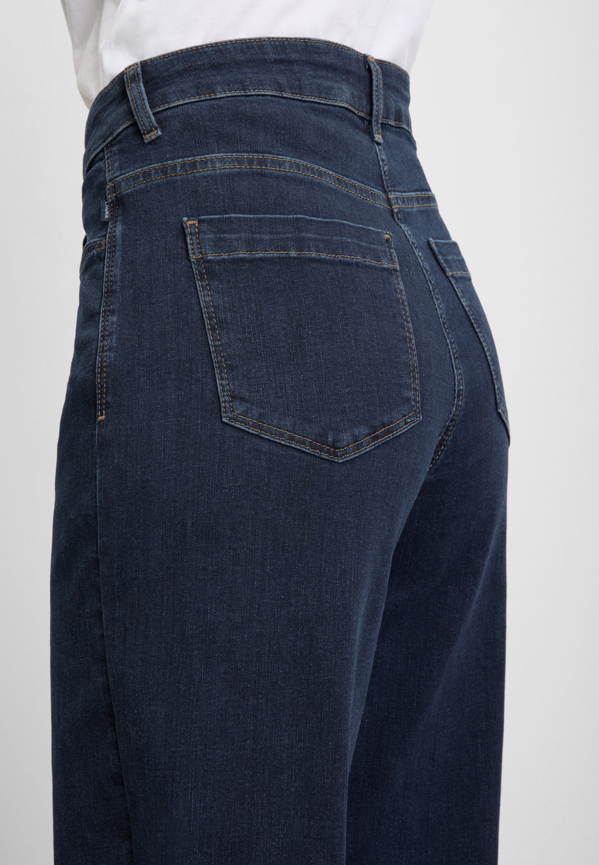 LAURIE Carol Loose - Medium Length Loose 40513 Dark Blue Denim