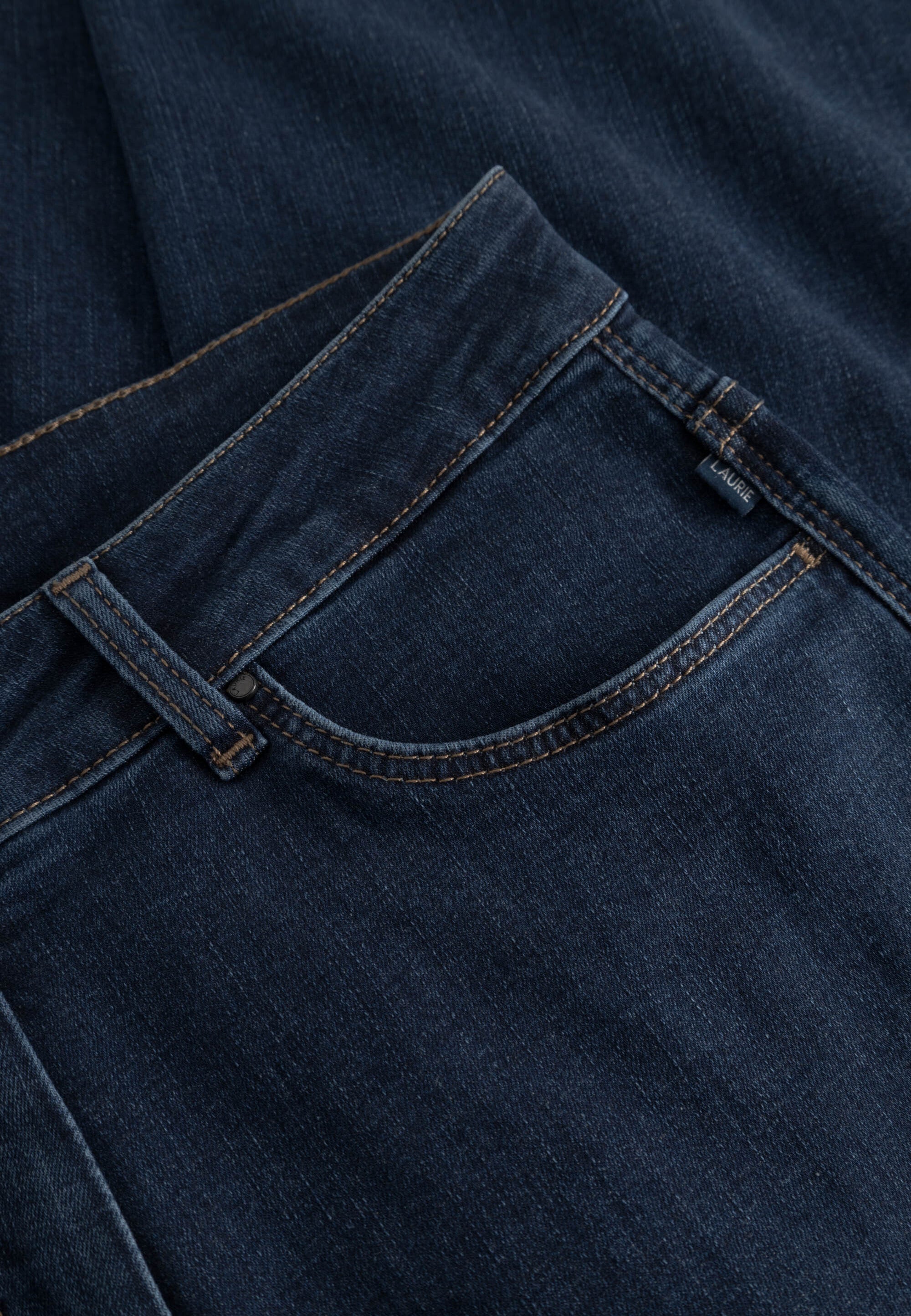 LAURIE Carol Loose - Medium Length Loose 40513 Dark Blue Denim