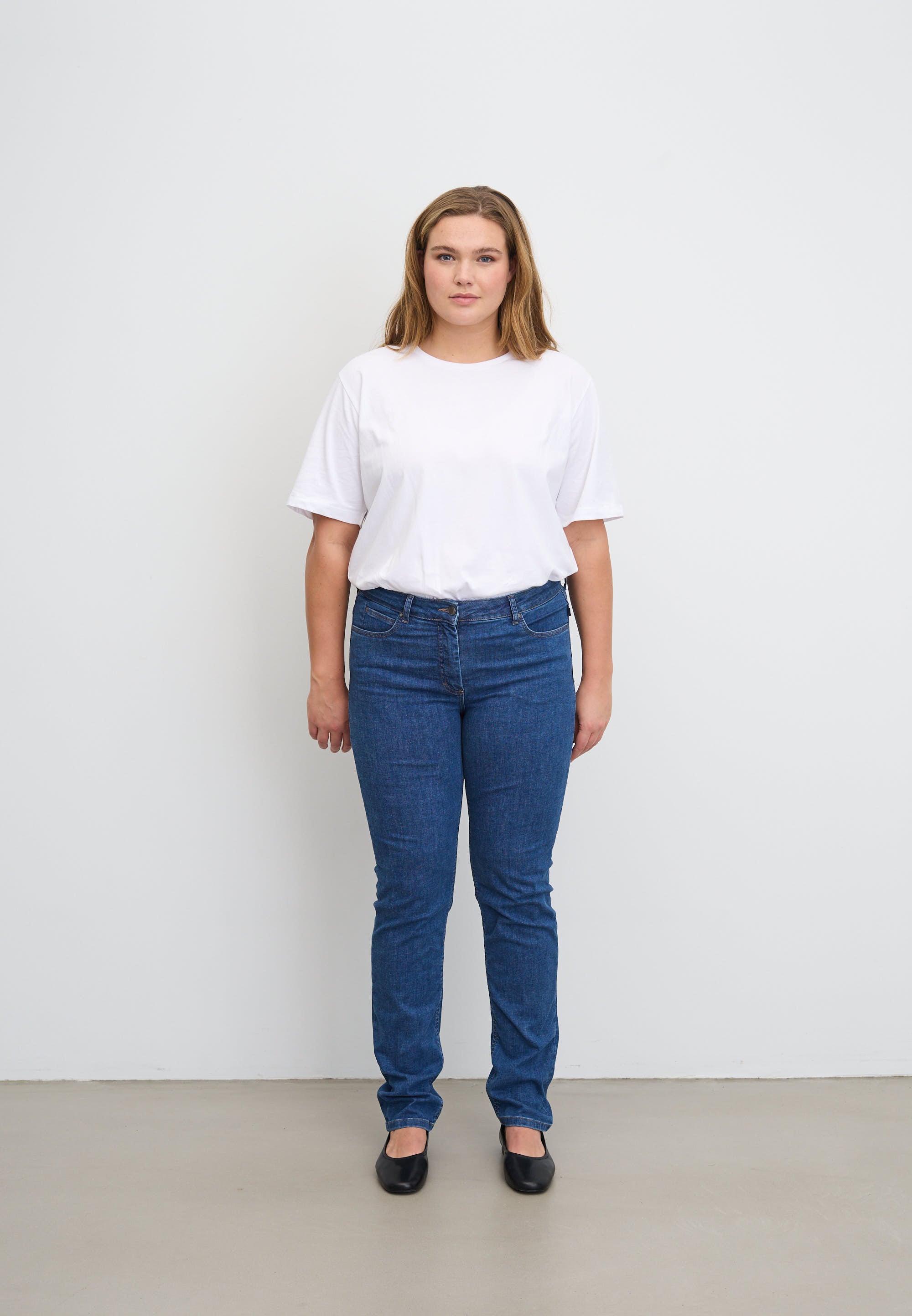 LAURIE Charlotte Regular - Medium Length Regular 49401 Blue Denim