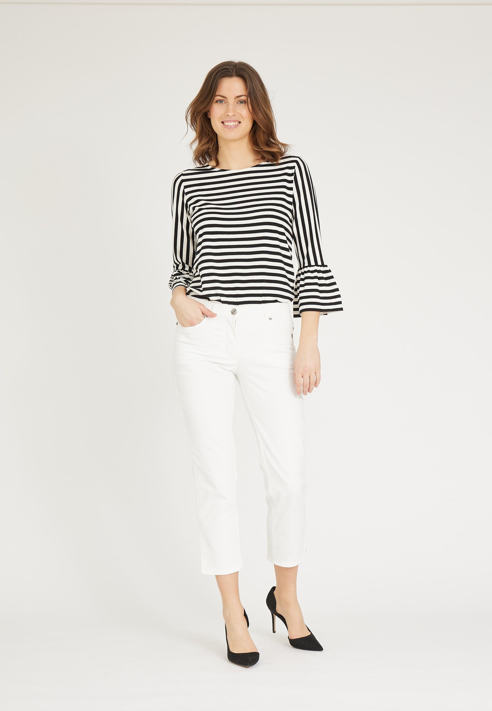 LAURIE Charlotte Regular Crop Regular 12100 Ecru