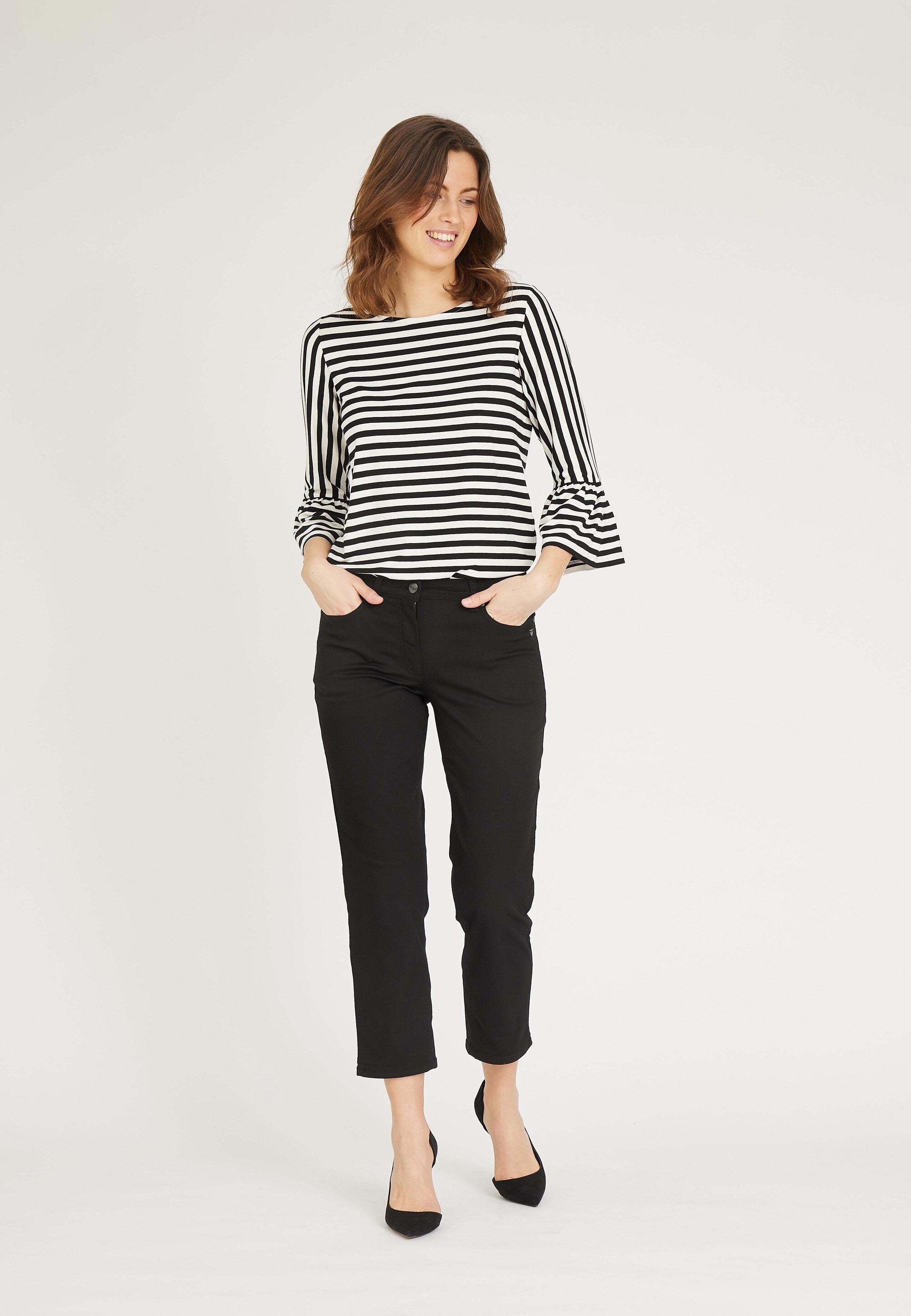 LAURIE Charlotte Regular Crop Regular 99100 Black