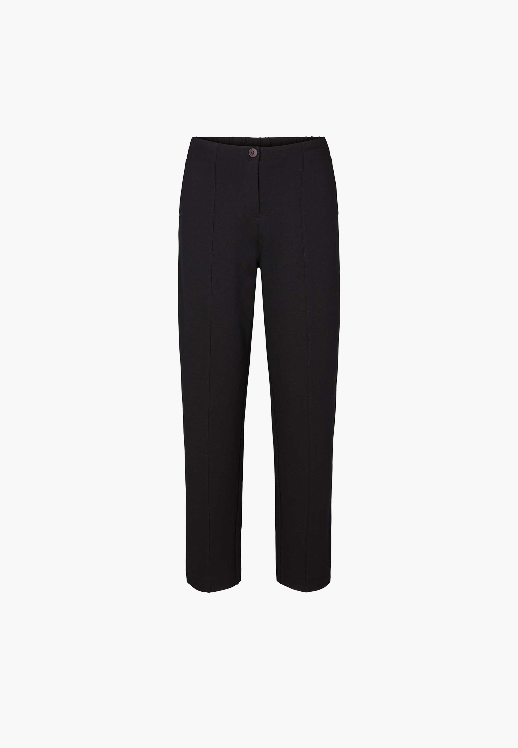 LAURIE Diana Relaxed - Medium Length Trousers RELAXED 99147 Black