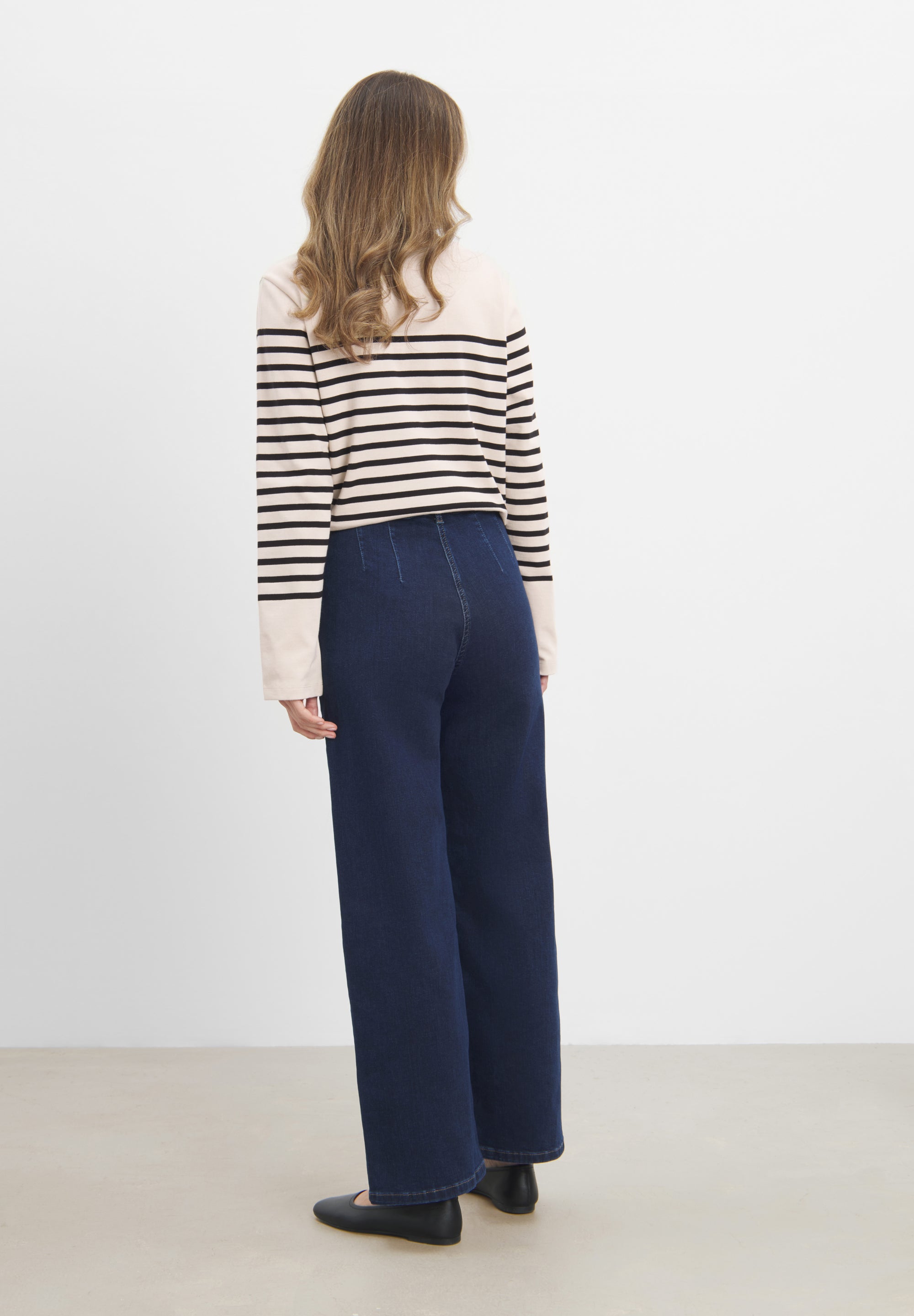 LAURIE Donna Loose - Short Length Loose 40513 Dark Blue Denim