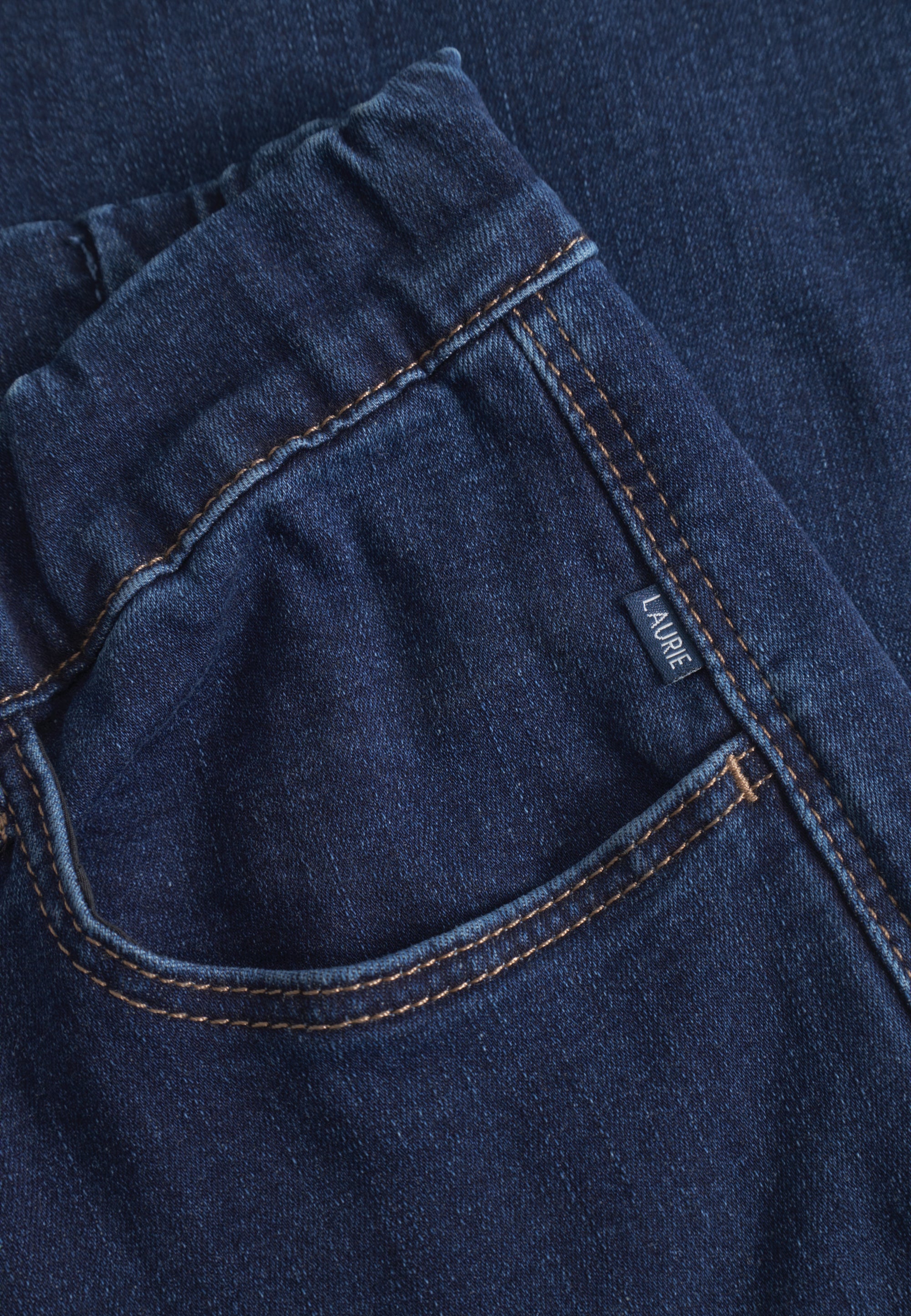 LAURIE Donna Loose - Short Length Loose 40513 Dark Blue Denim