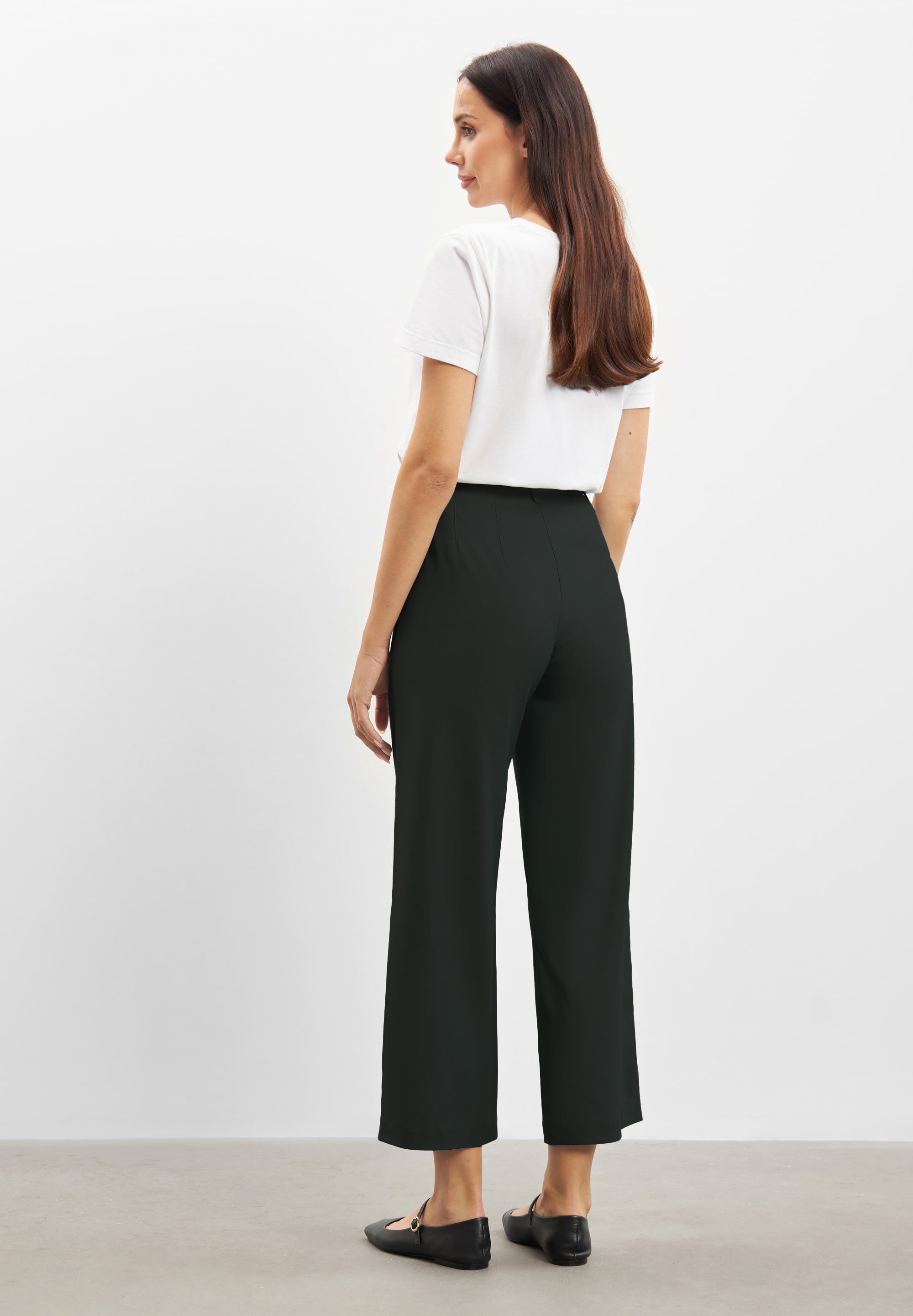 LAURIE Donna Loose - Cropped Loose 99000 Black