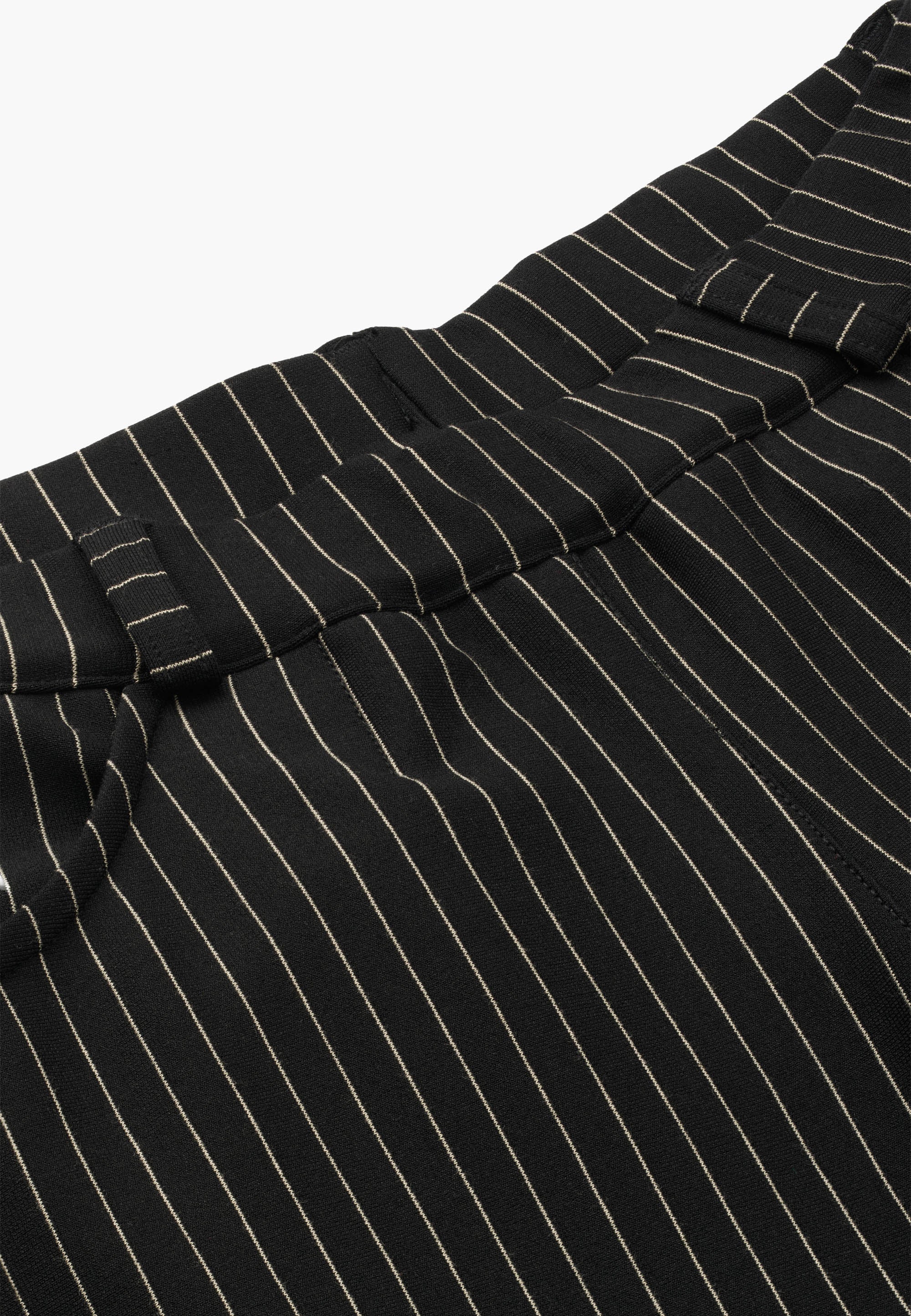 LAURIE Donna Loose Jersey - Short Length Loose 99027 Black Stripe Brushed