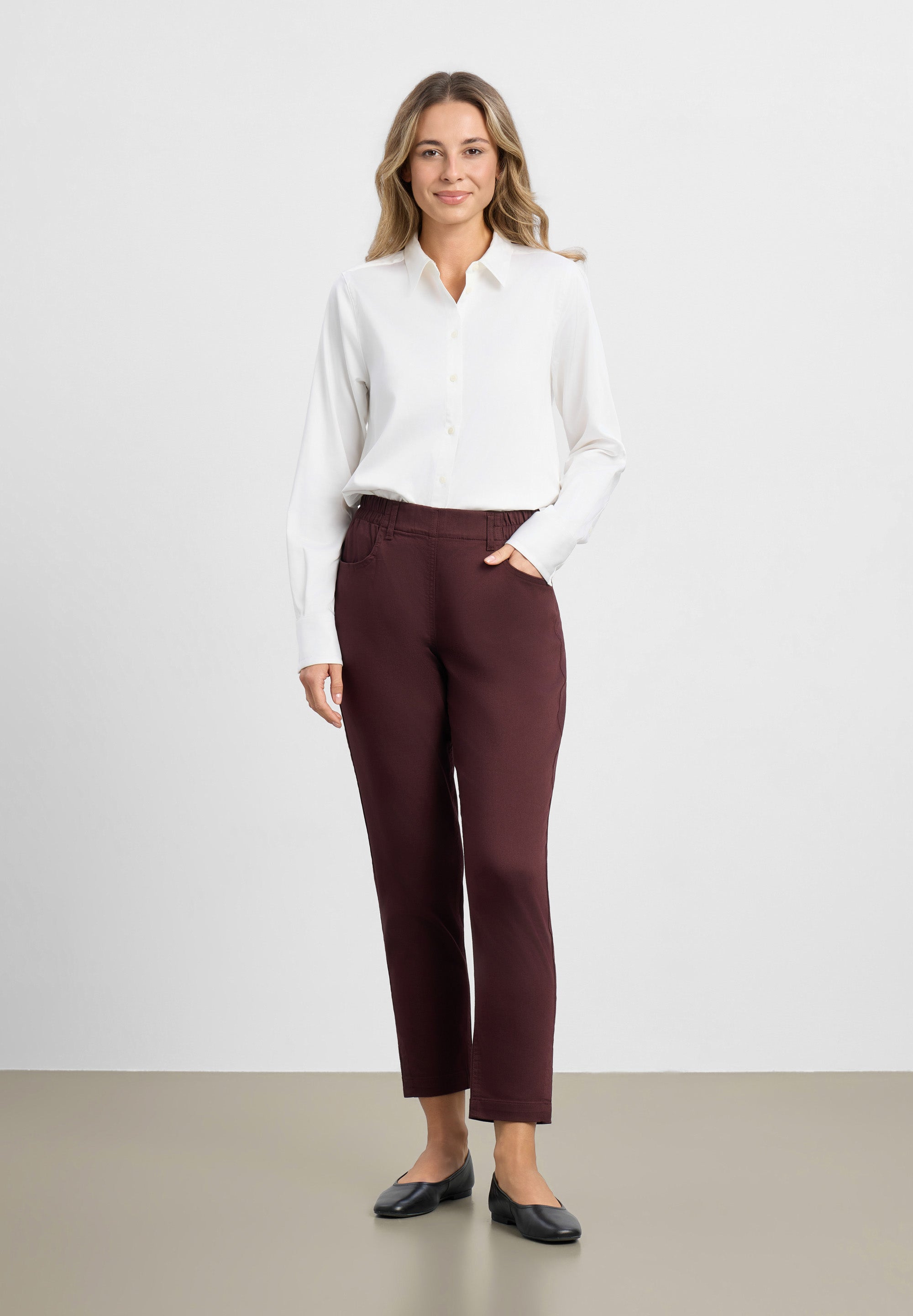 LAURIE Ellie Relaxed - Short Length Relaxed 68000 Dark Plum