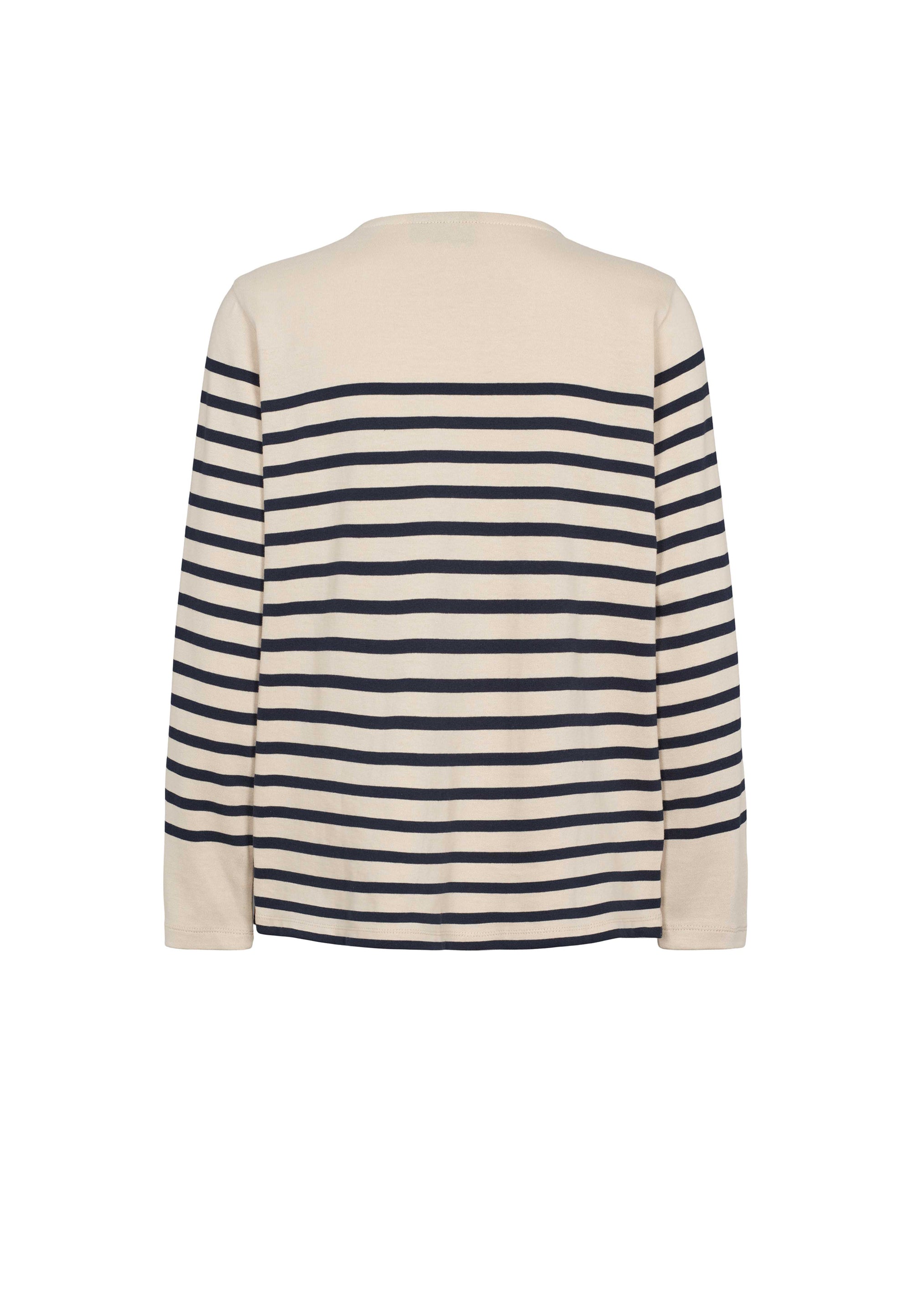 LAURIE Gabrielle Breton Shirt LS Sweatshirts 99013 Black Birch Stripe