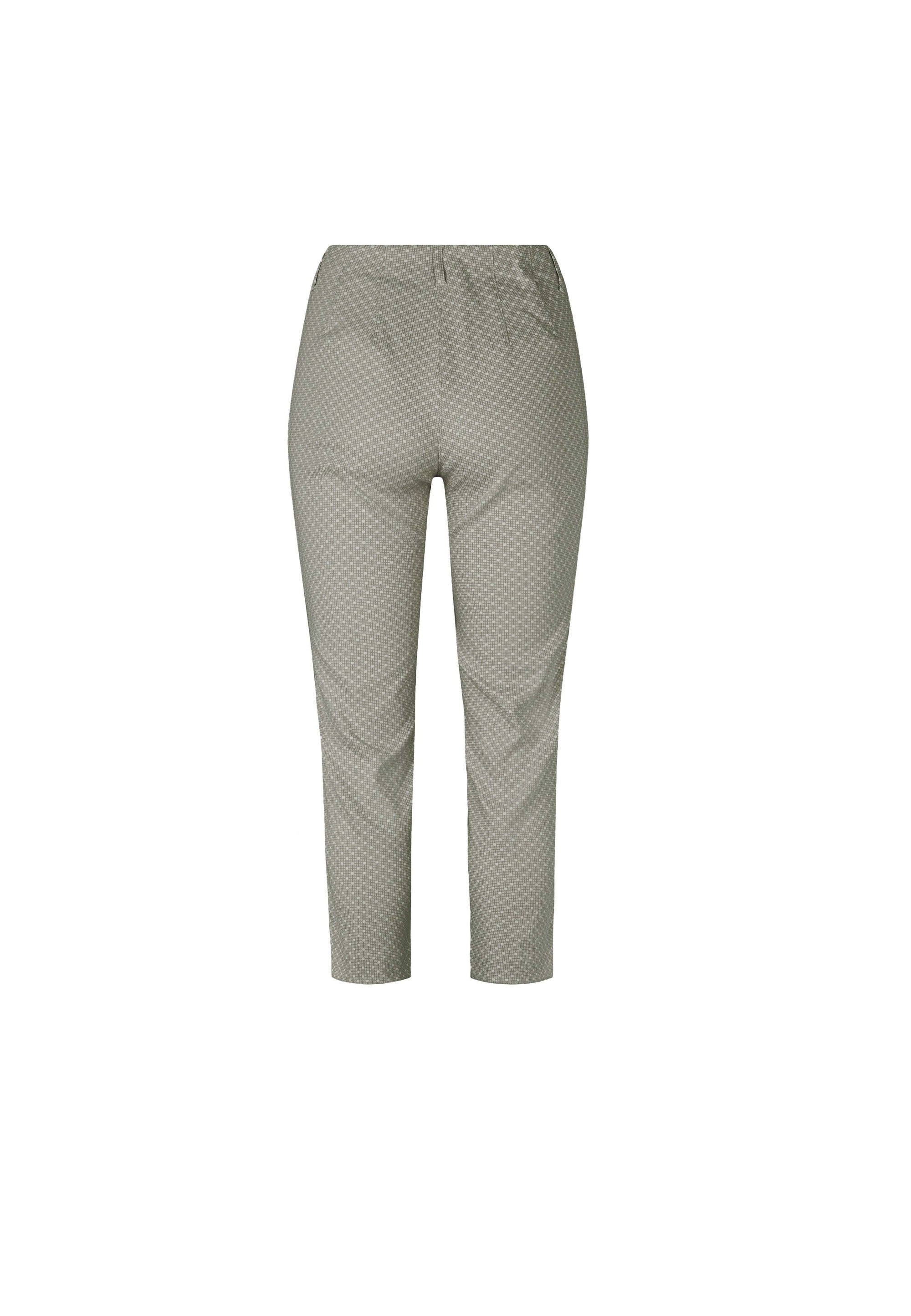 LAURIE Grace - Crop Slim 55716 Khaki Jacquard