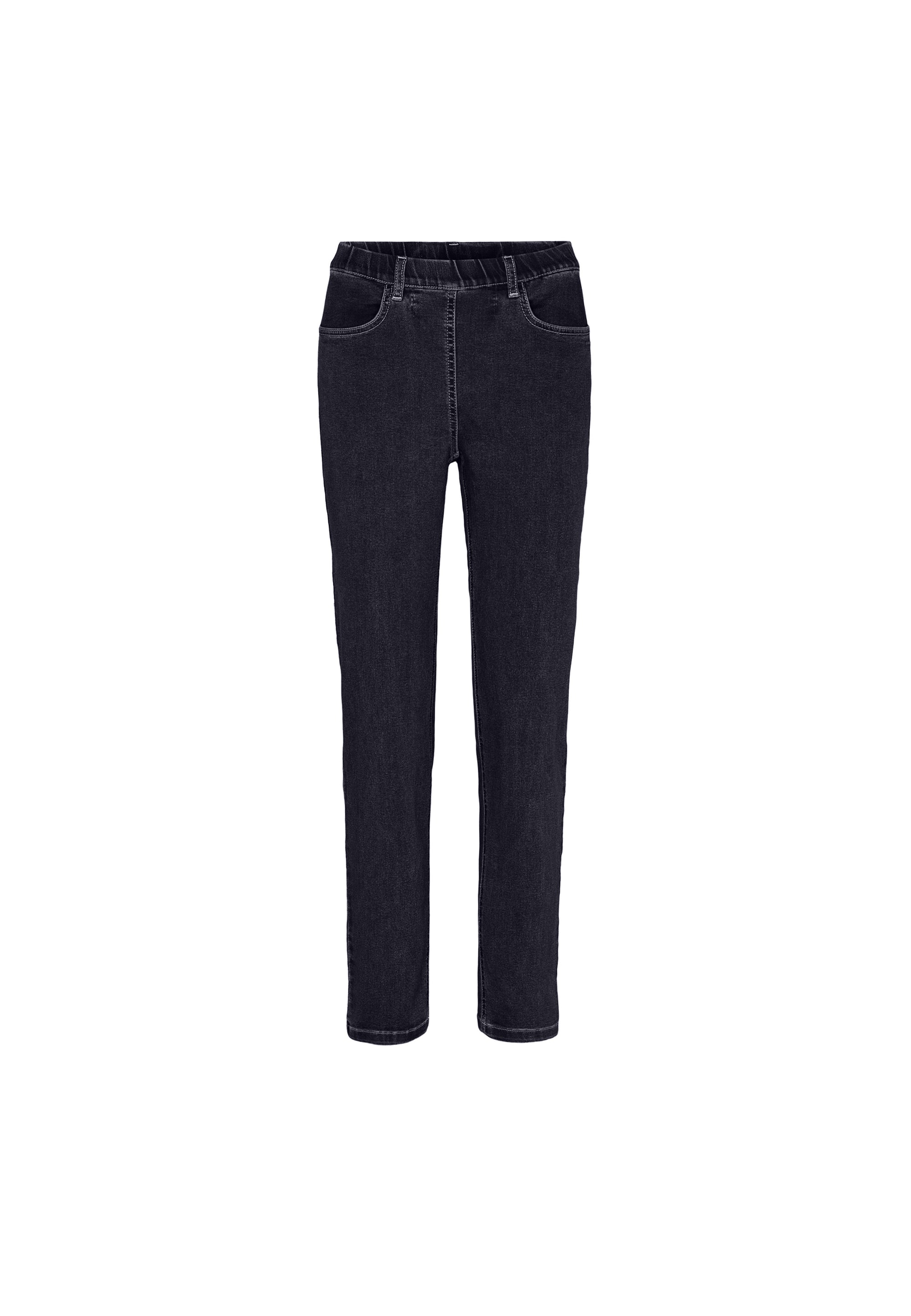 LAURIE Grace Slim - Medium Length Slim 49501 Dark Blue Denim