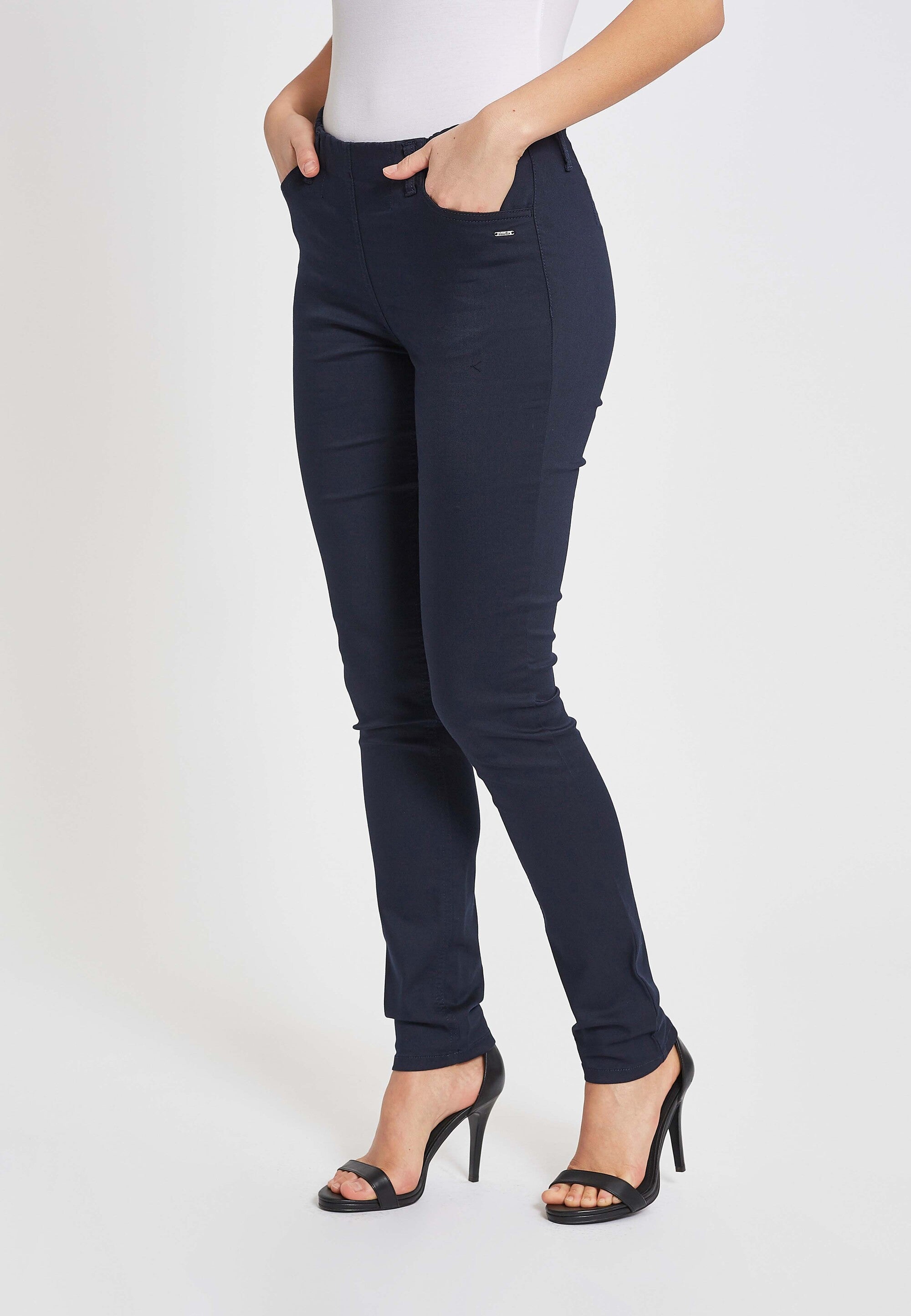 LAURIE Grace Slim - Medium Length Slim 49200 Navy
