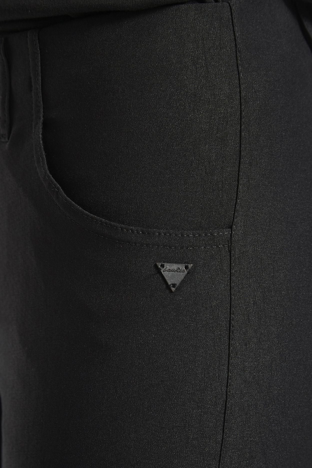 LAURIE Grace Slim - Medium Length Slim Black Brushed