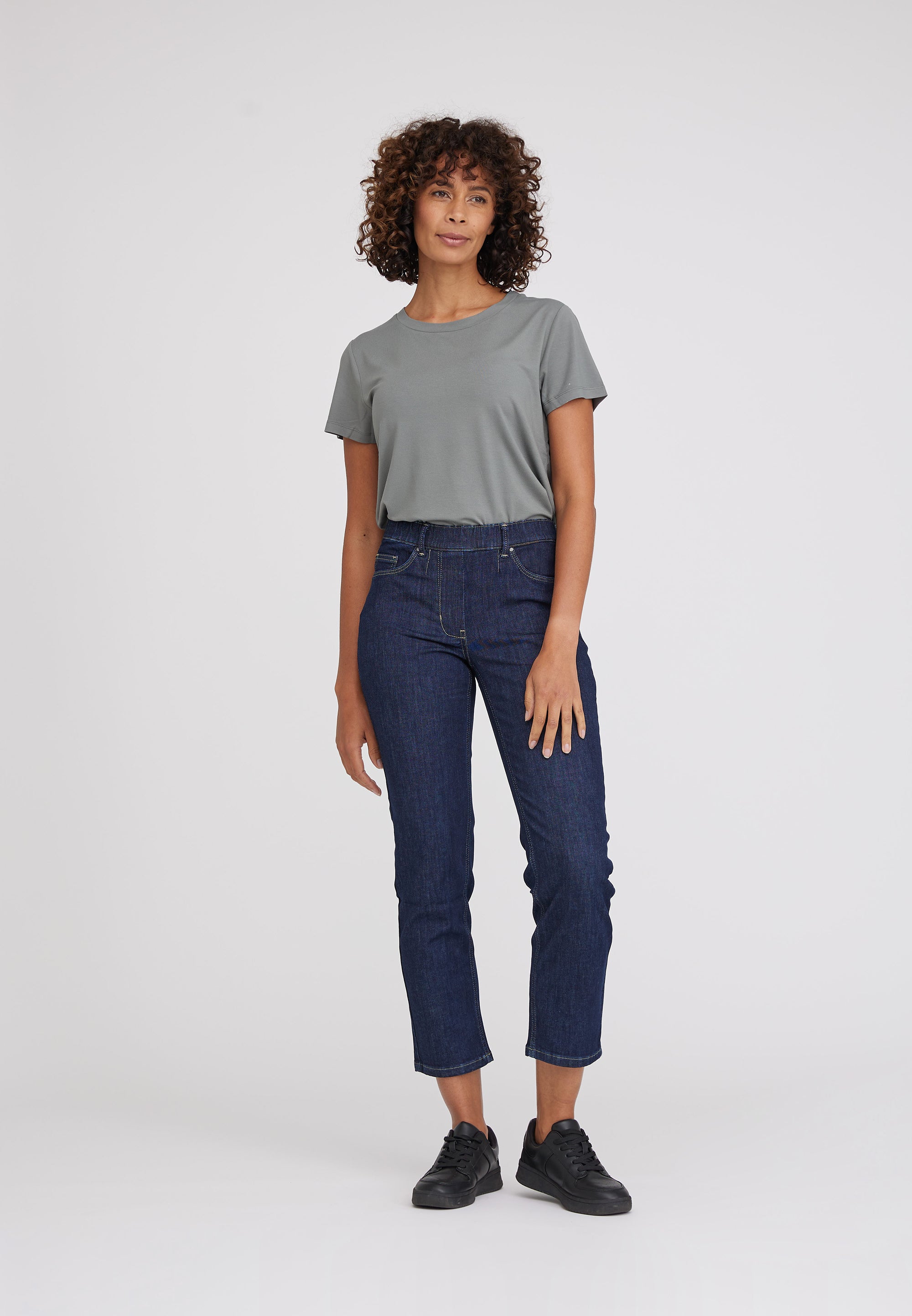 LAURIE Hannah Regular - Extra Short Length Regular 49501 Dark Blue Denim