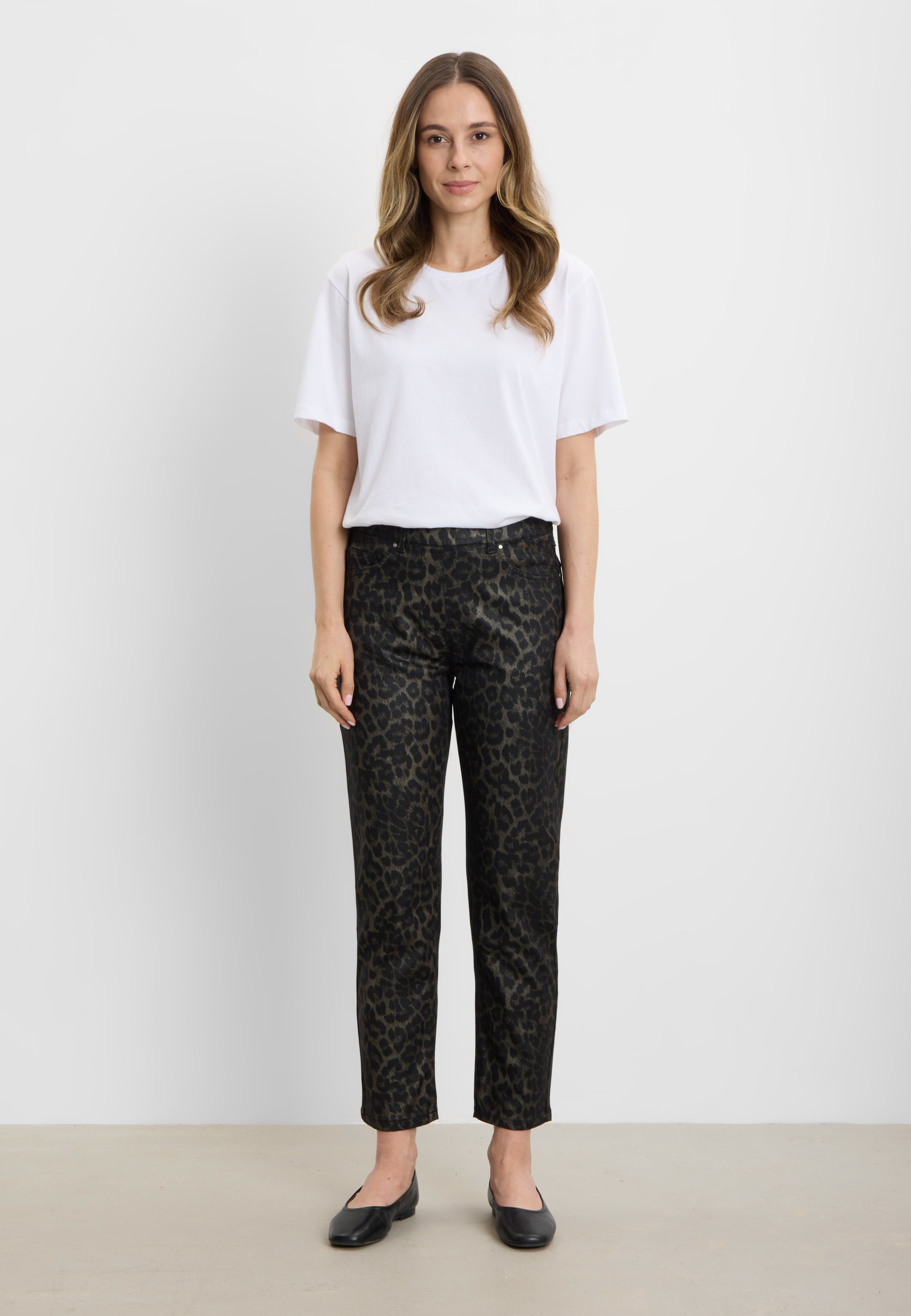 LAURIE Hannah Regular XSL Regular 88139 Brown Leo Print
