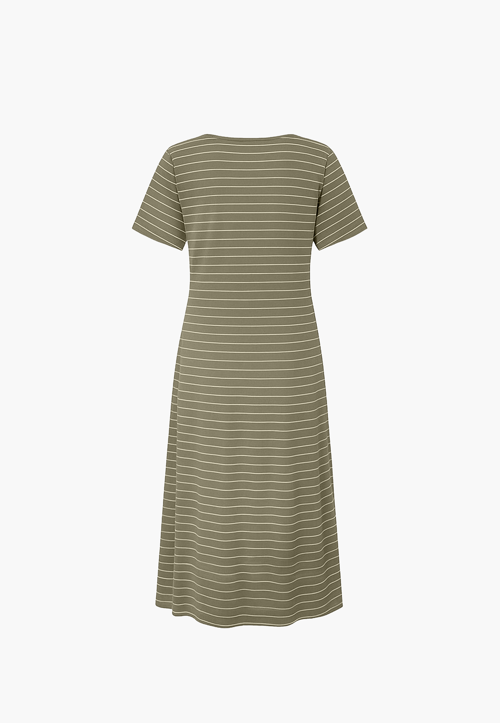 LAURIE Ingrid Dress SS Dresses 55222 Khaki stripe