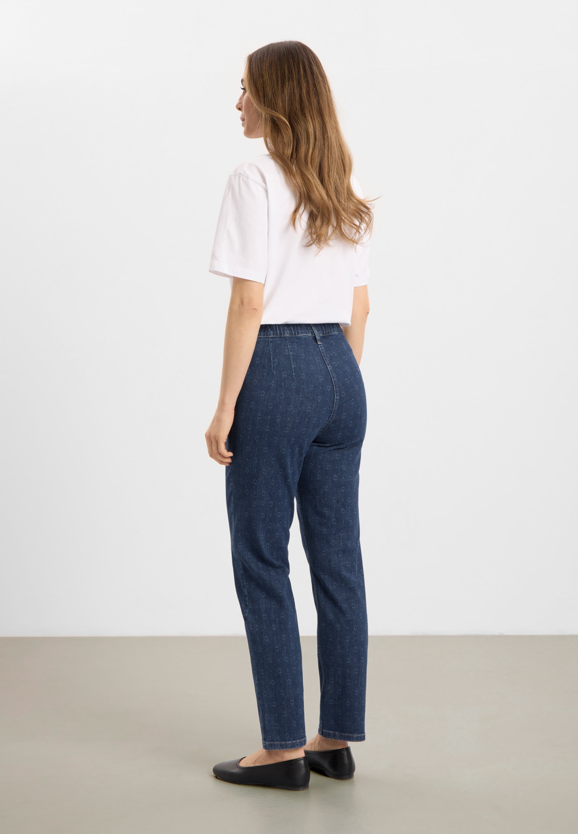 LAURIE Kelly Regular - Short Length Regular 49396 Blue sashiko