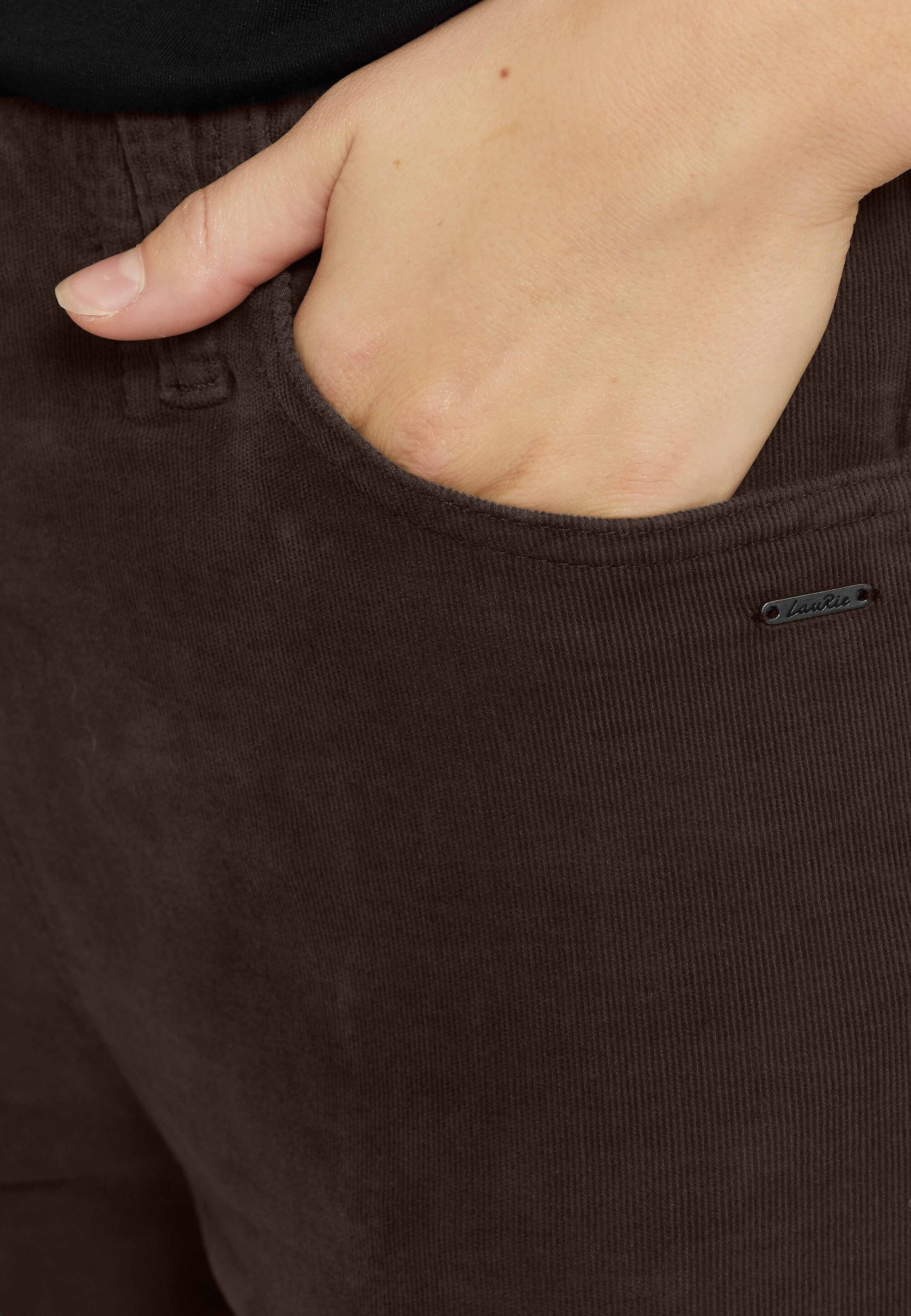 LAURIE Kelly Regular Corduroy - Medium Length Regular 88000 Brown