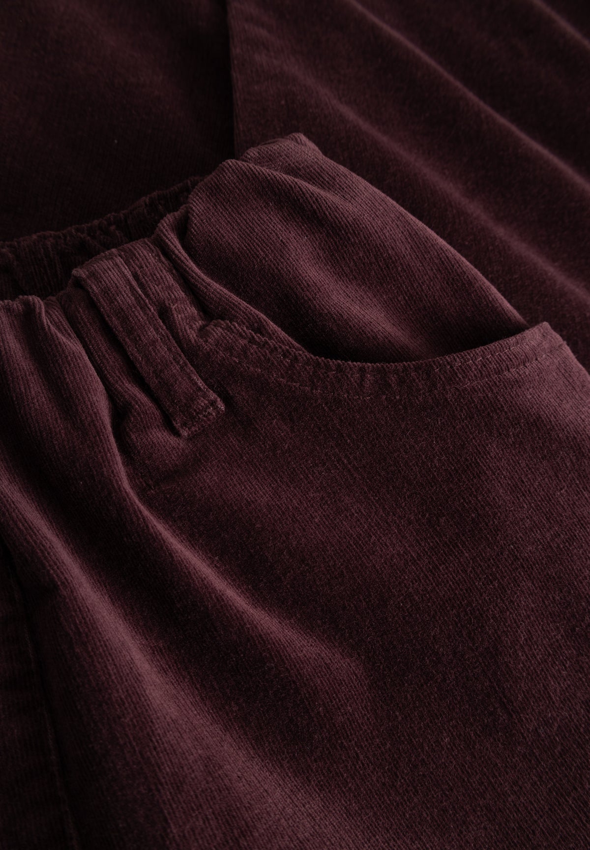 LAURIE Kelly Regular Corduroy - Medium Length Regular 68000 Dark Plum
