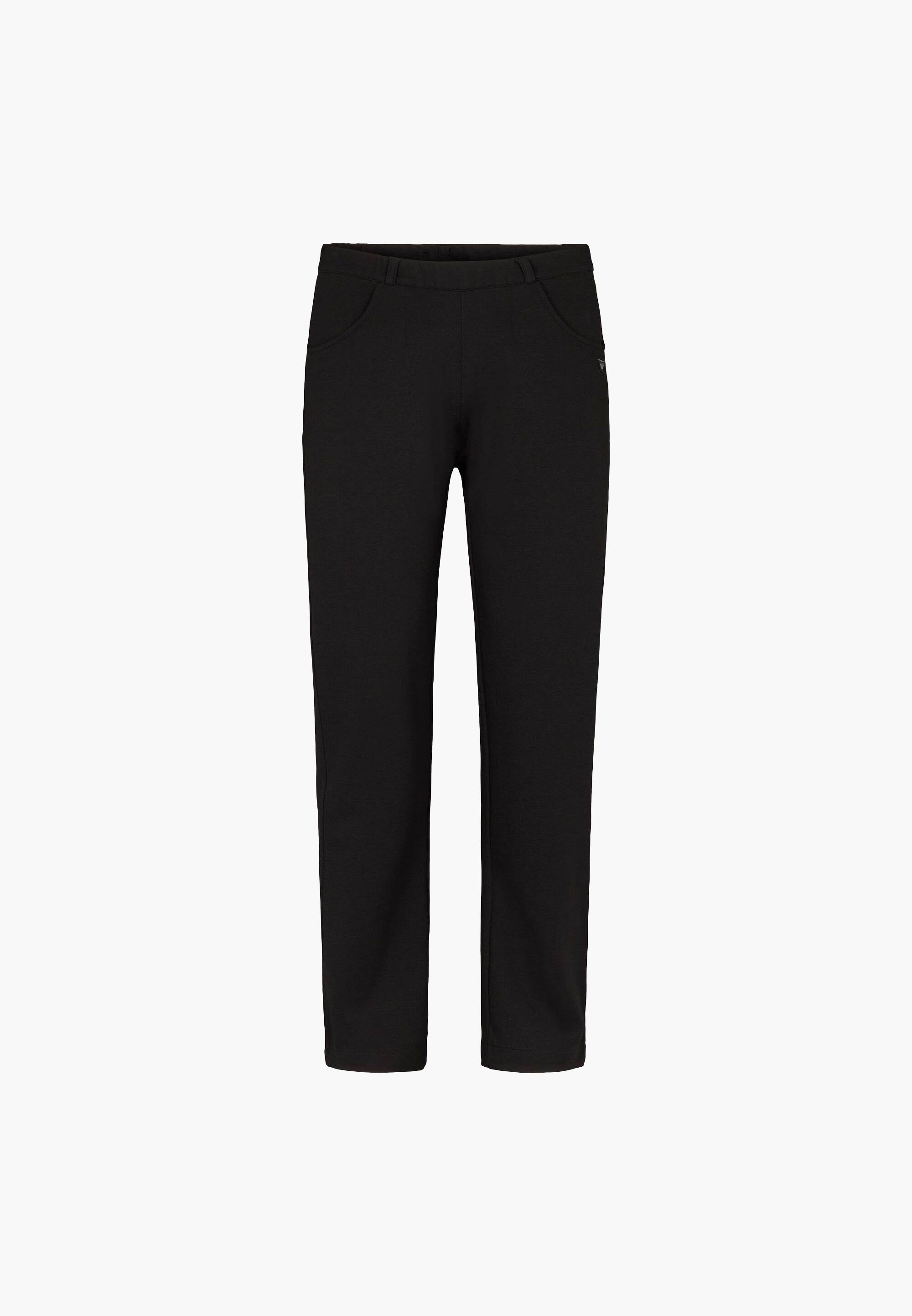 LAURIE Kelly Regular Jersey - Medium Length Trousers REGULAR 99147 Black
