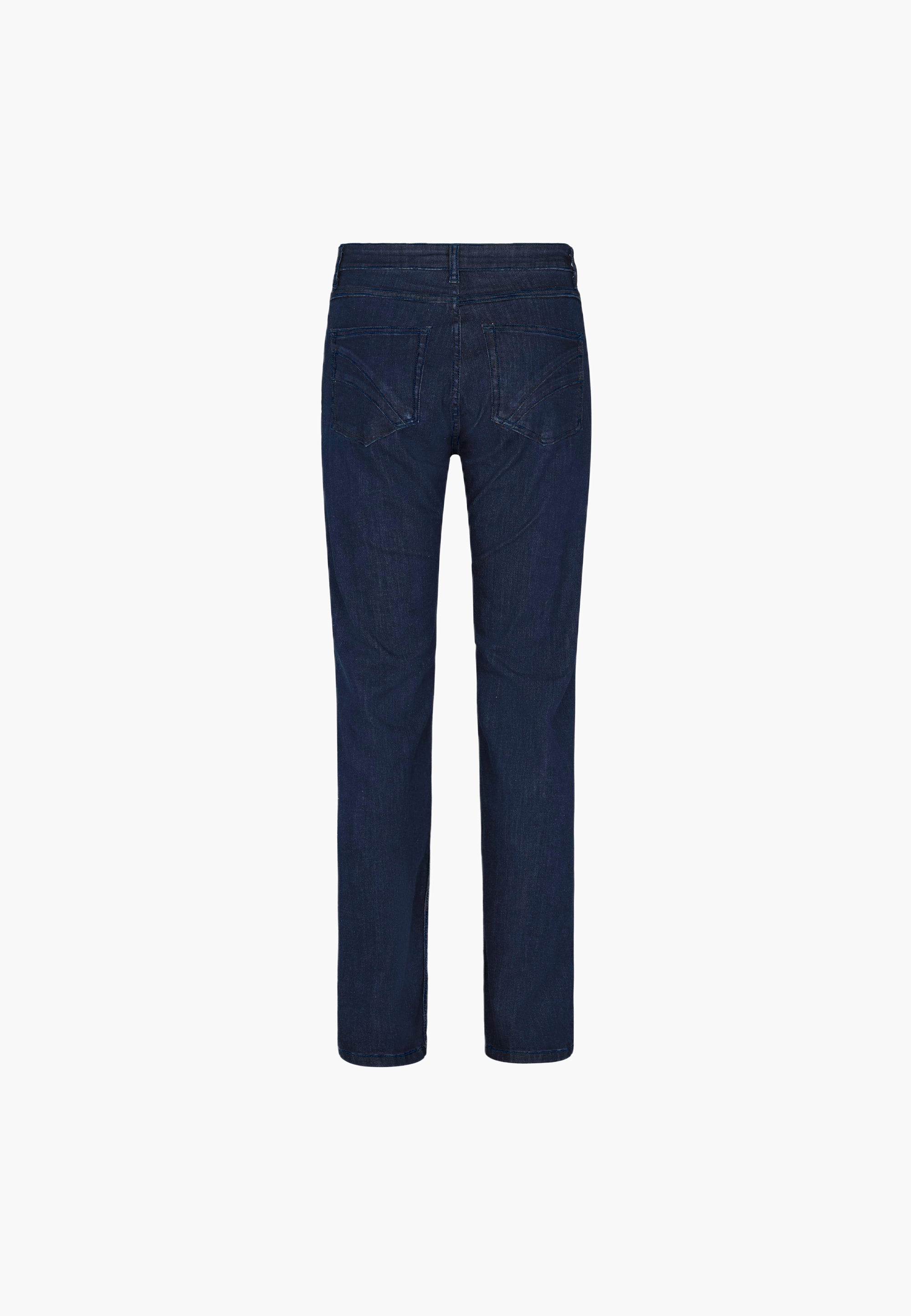 LAURIE Laura Slim - Medium Length - Ecolabel Slim 49505 Dark Blue Denim