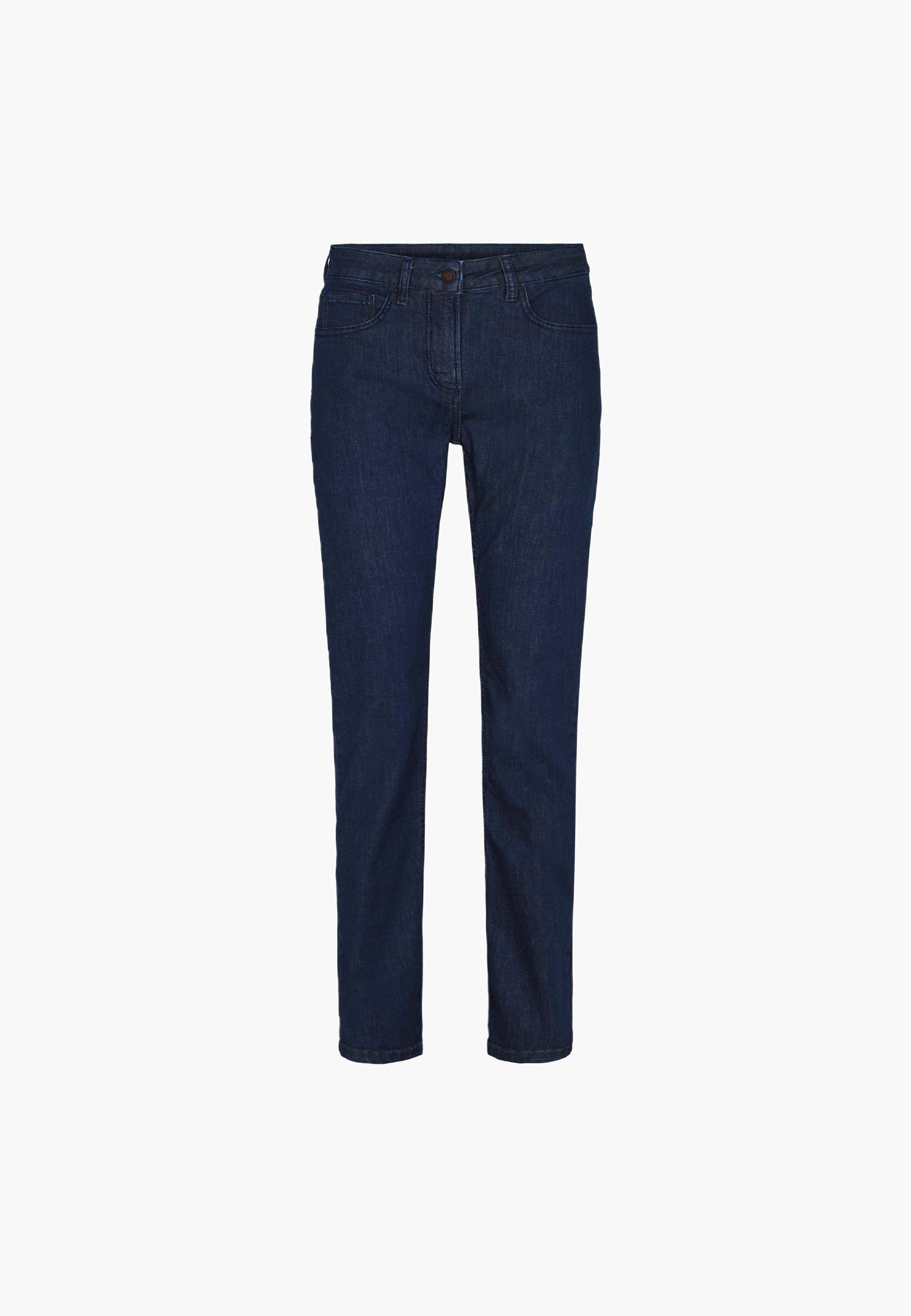LAURIE Laura Slim - Medium Length - Ecolabel Slim 49505 Dark Blue Denim