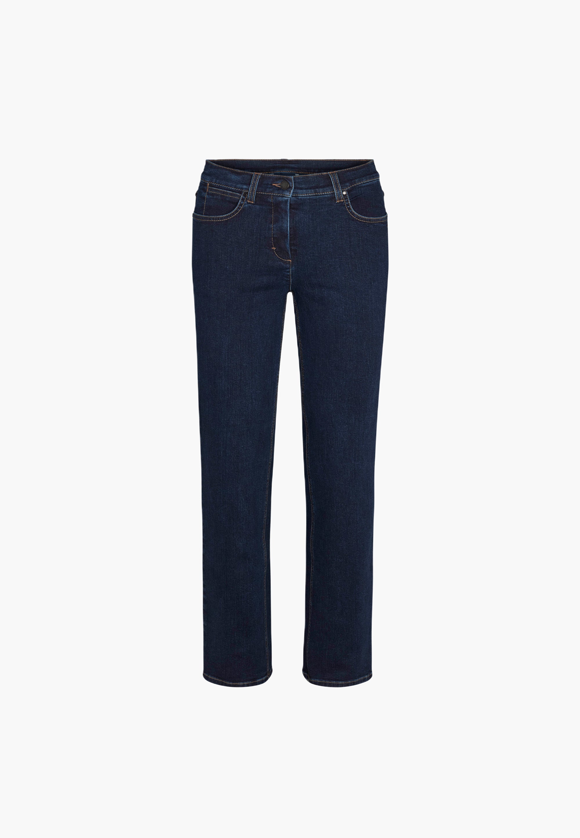 LAURIE Marple Straight - Medium Length Straight 40513 Dark Blue Denim