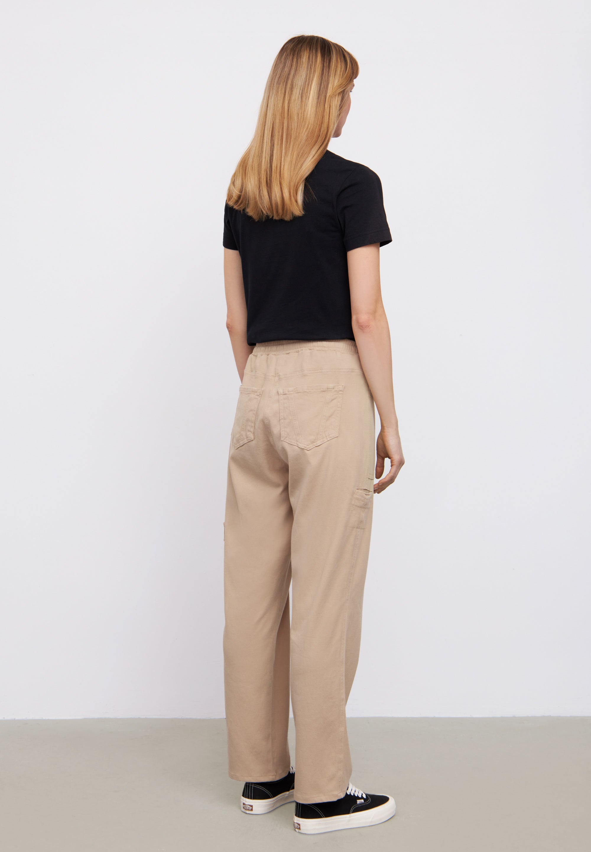 LAURIE Ofelia Cargo Relaxed - Medium Length Relaxed 26000 Safari