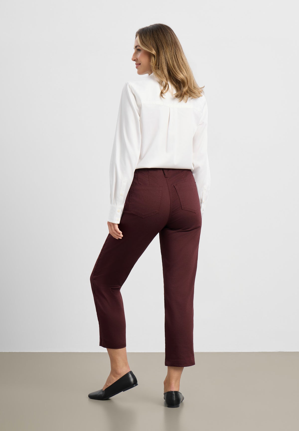 LAURIE Patricia Regular - Cropped Regular 68000 Dark Plum