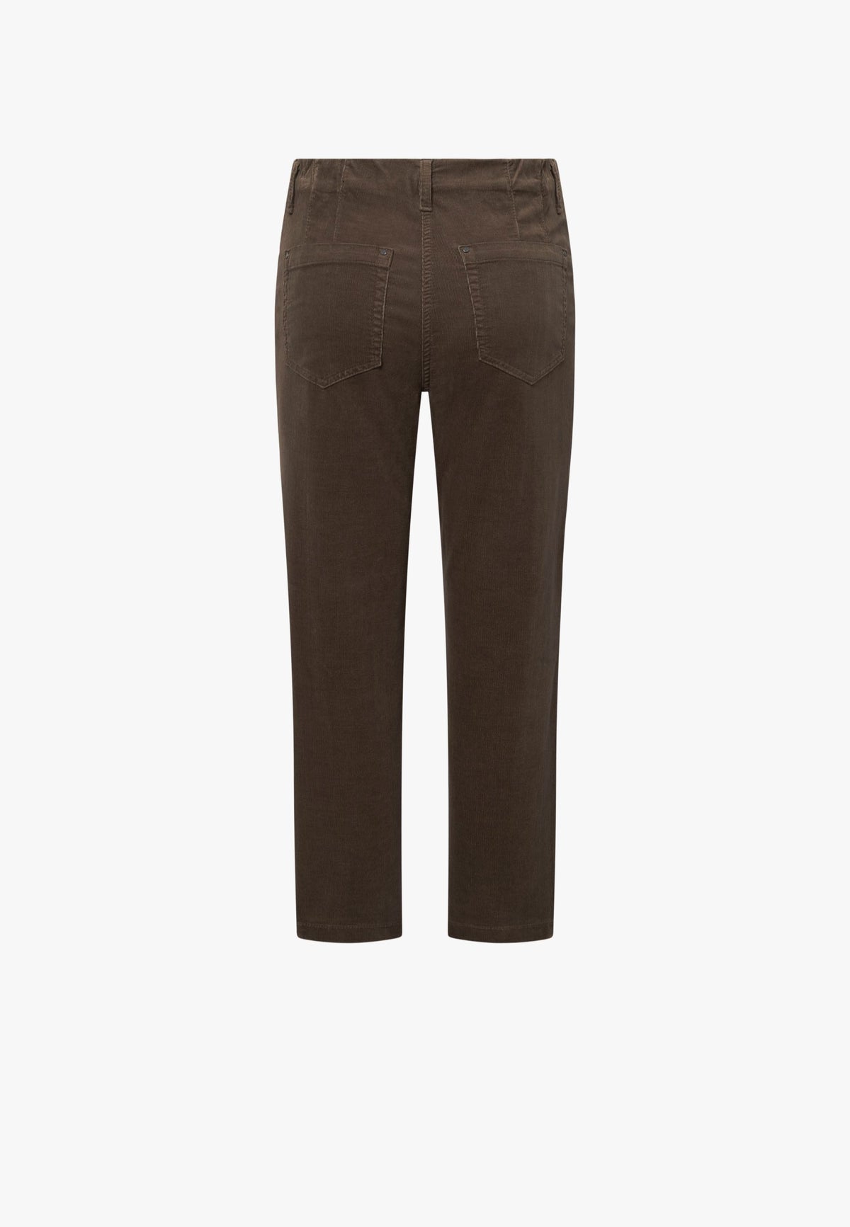 LAURIE Piper Pure Regular Corduroy - Cropped Regular 88000 Brown
