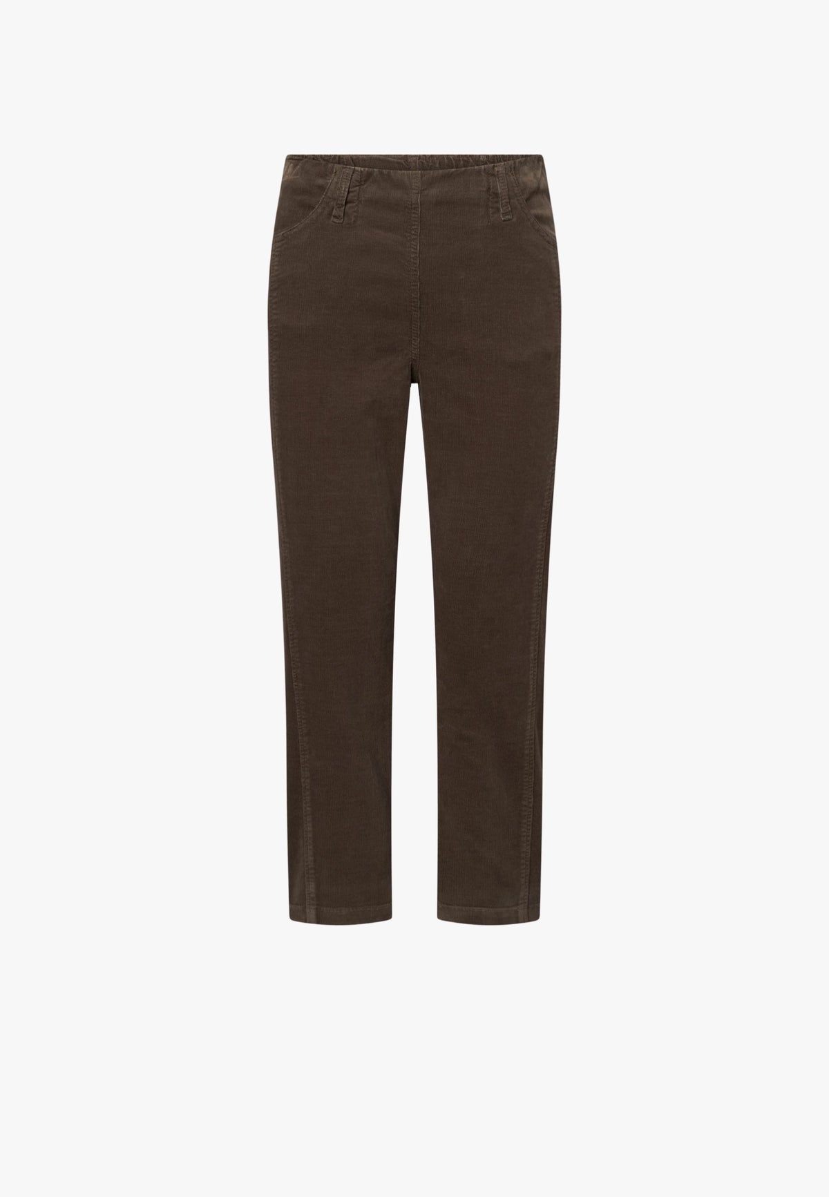 LAURIE Piper Pure Regular Corduroy - Cropped Regular 88000 Brown