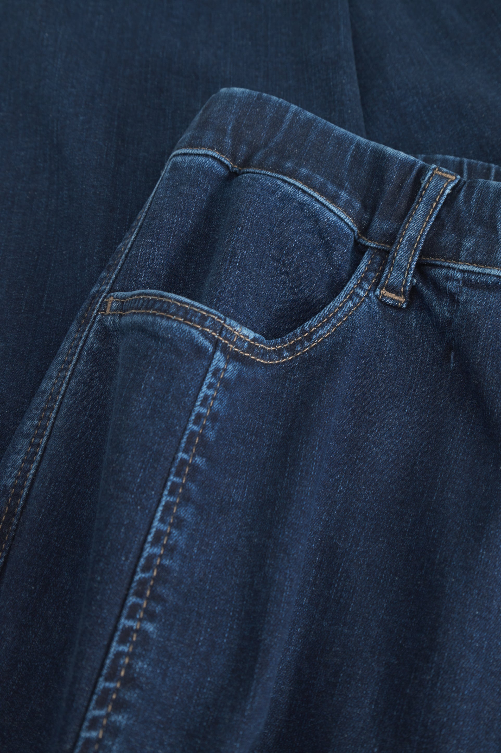 LAURIE Piper Pure Regular - Medium Length Regular 40513 Dark Blue Denim