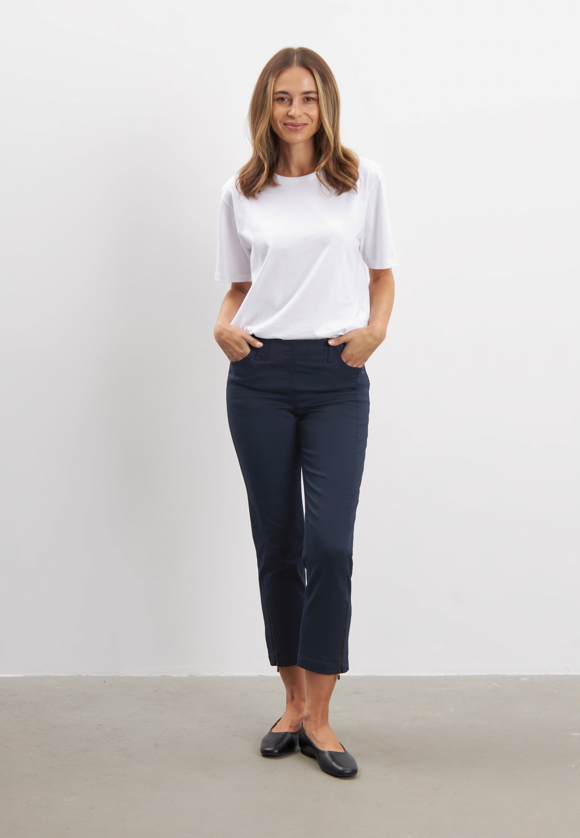 LAURIE Piper Regular Crop Regular 49000 Navy