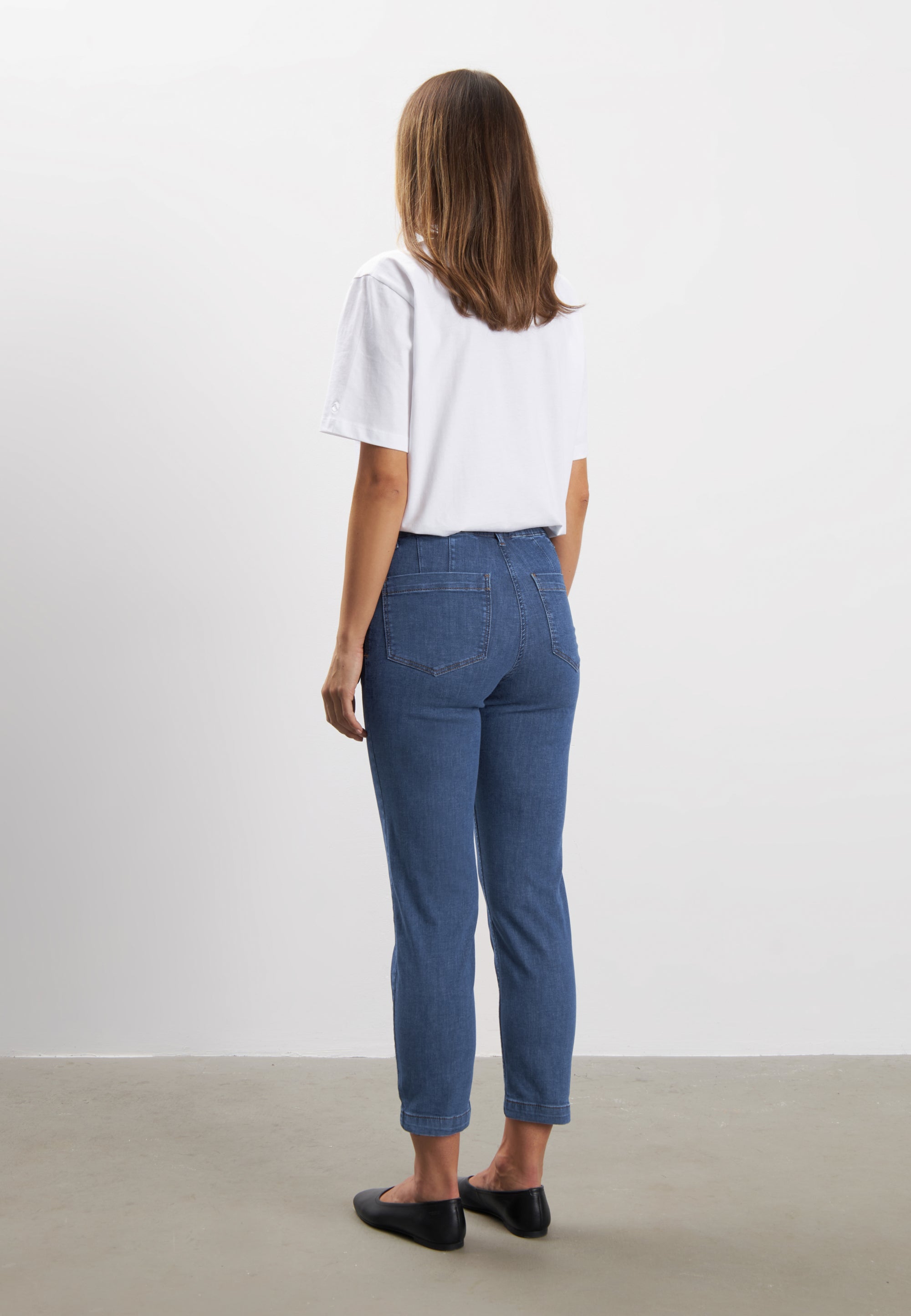 LAURIE Piper Regular Crop Regular 49401 Blue Denim