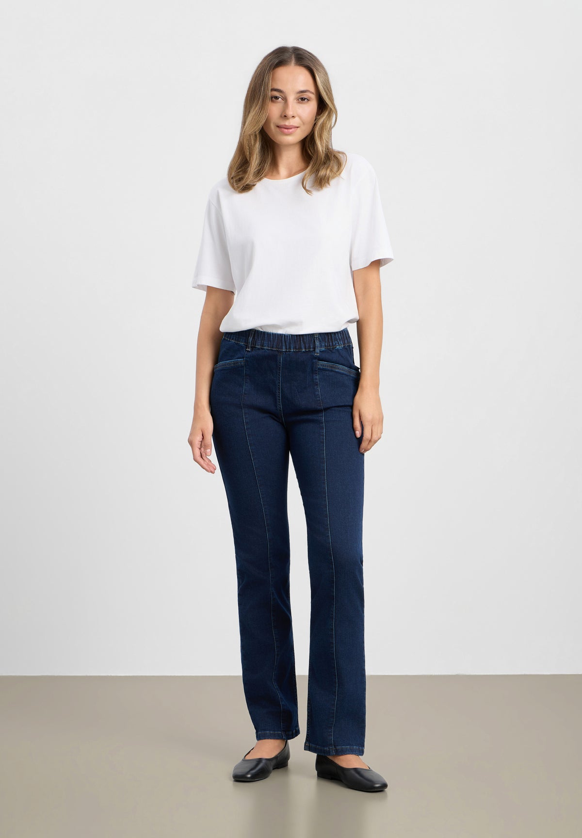 LAURIE Slender Rouge Regular - Medium Length Regular 40513 Dark Blue Denim