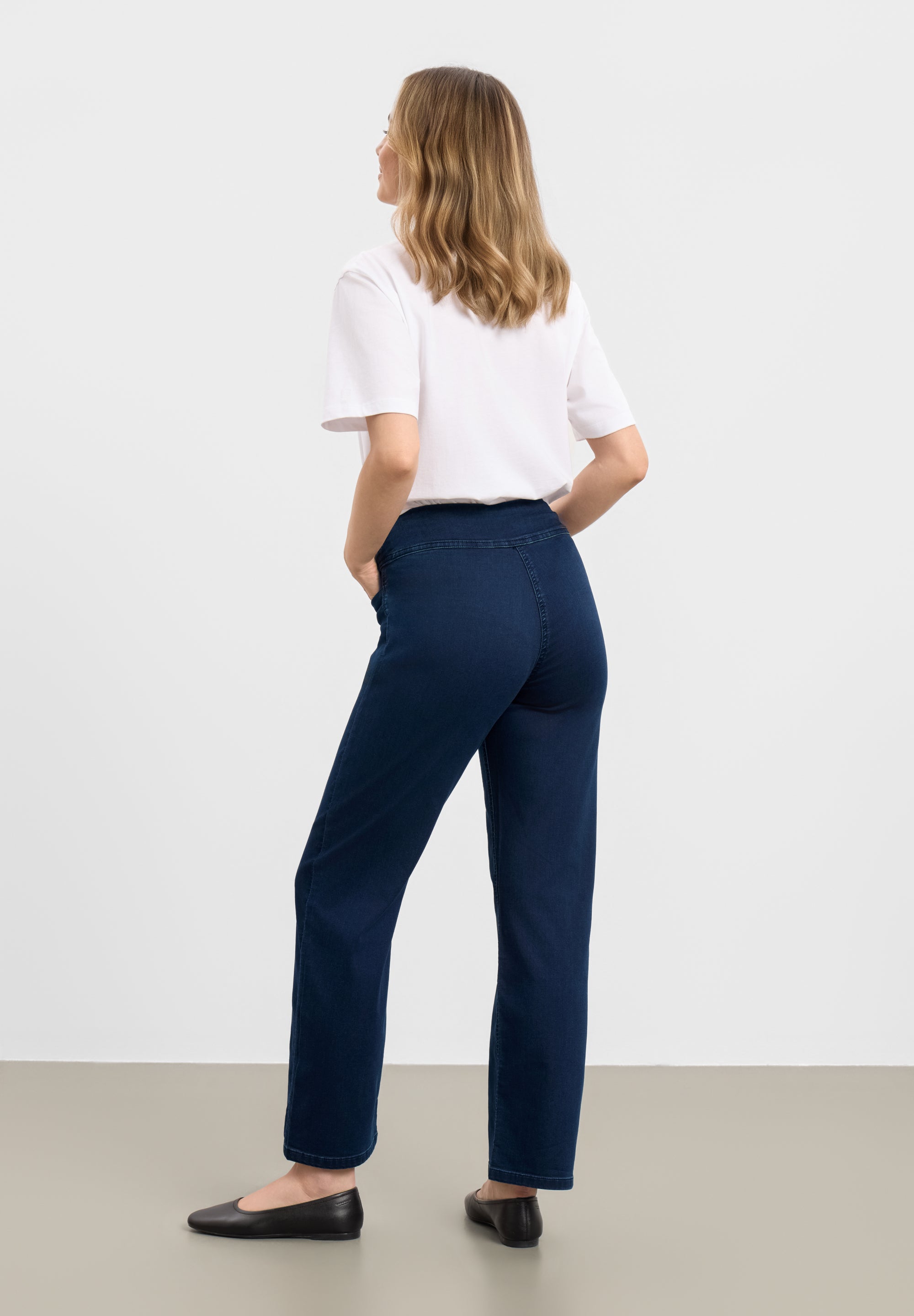 LAURIE Thea Straight SL Straight 49520 Dark Blue Denim