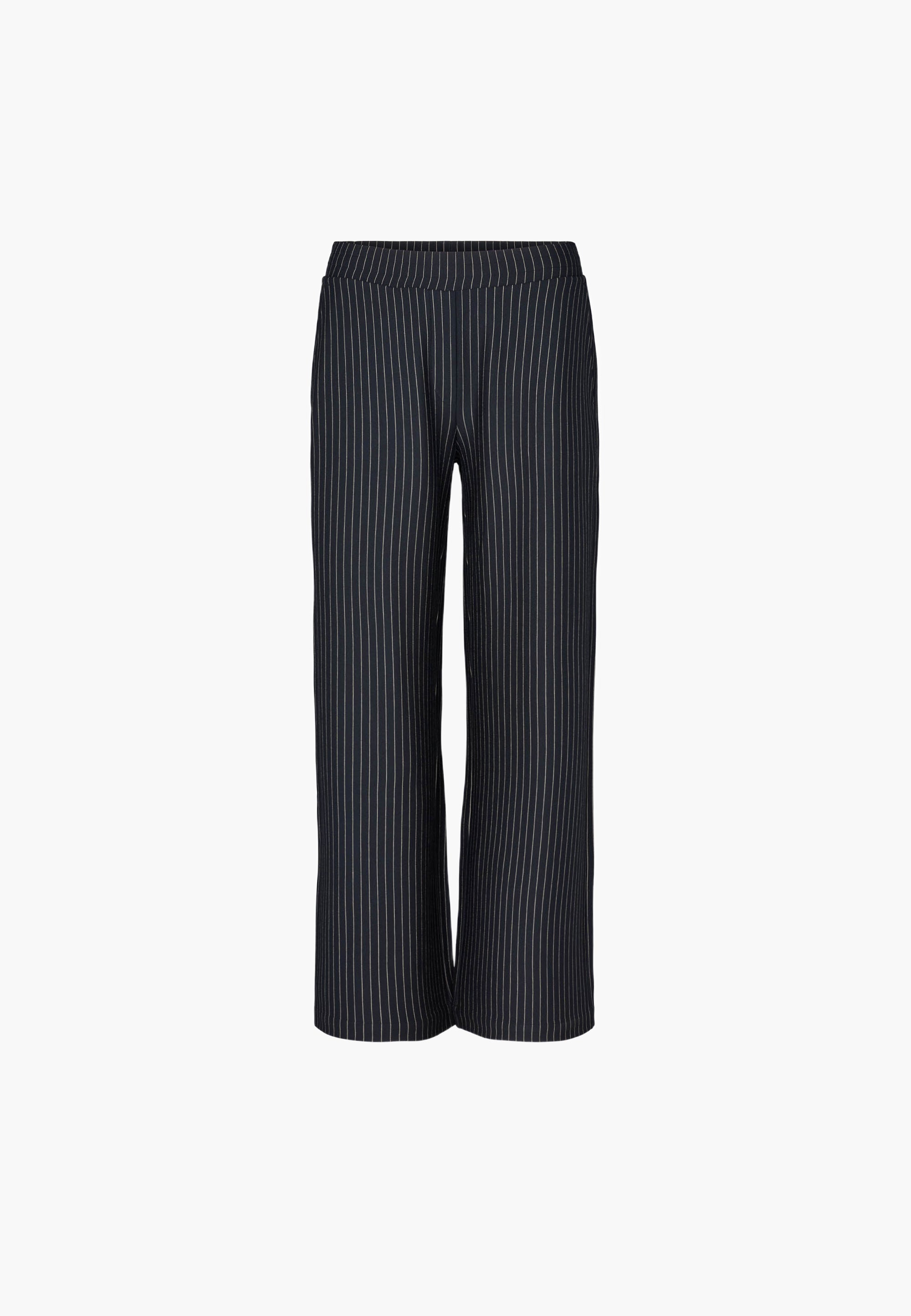 Beach Stripe & Tie Dye Straight Leg Pant In Navy
