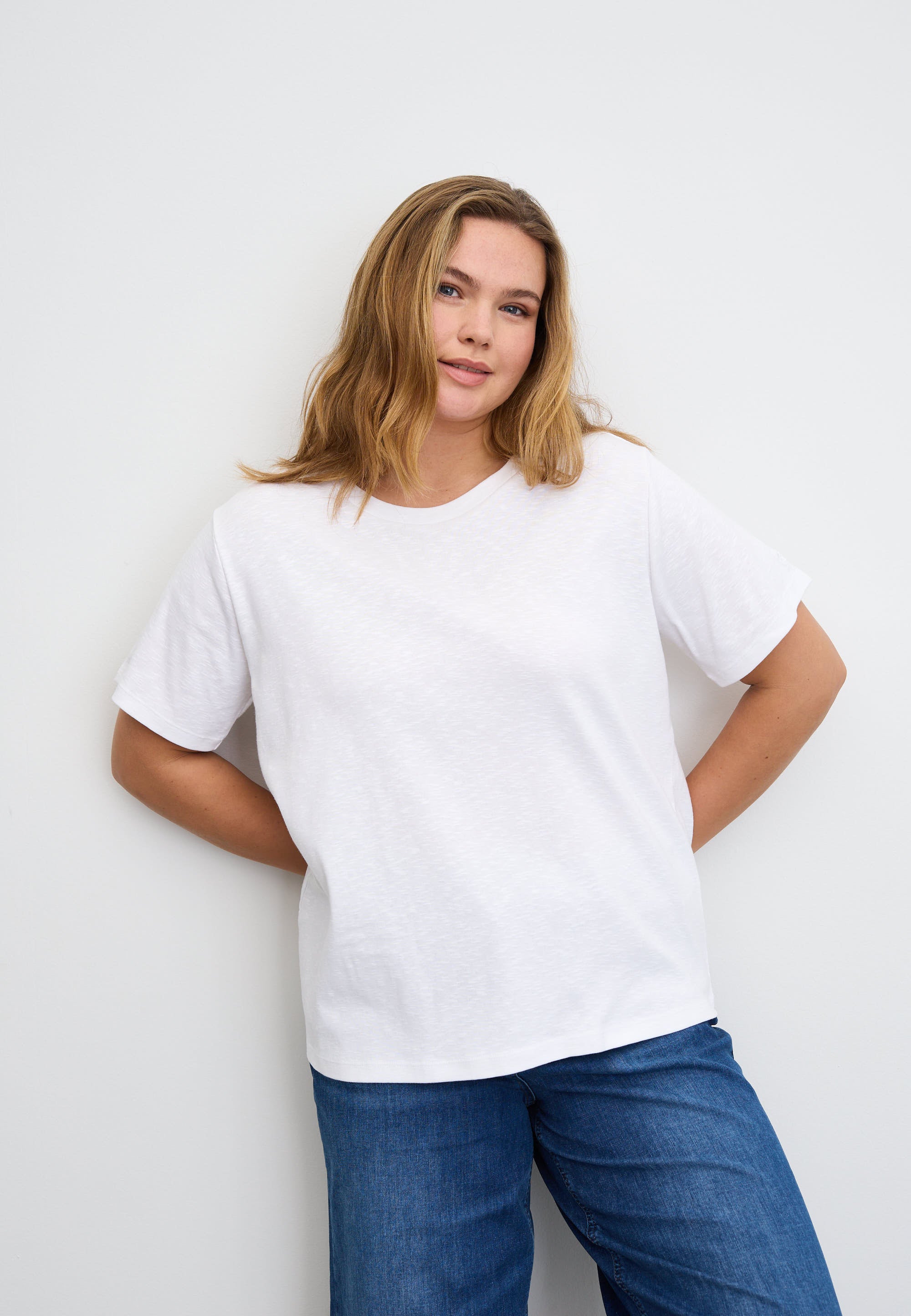 LAURIE Amanda T-Shirt SS T-Shirts 10000 White