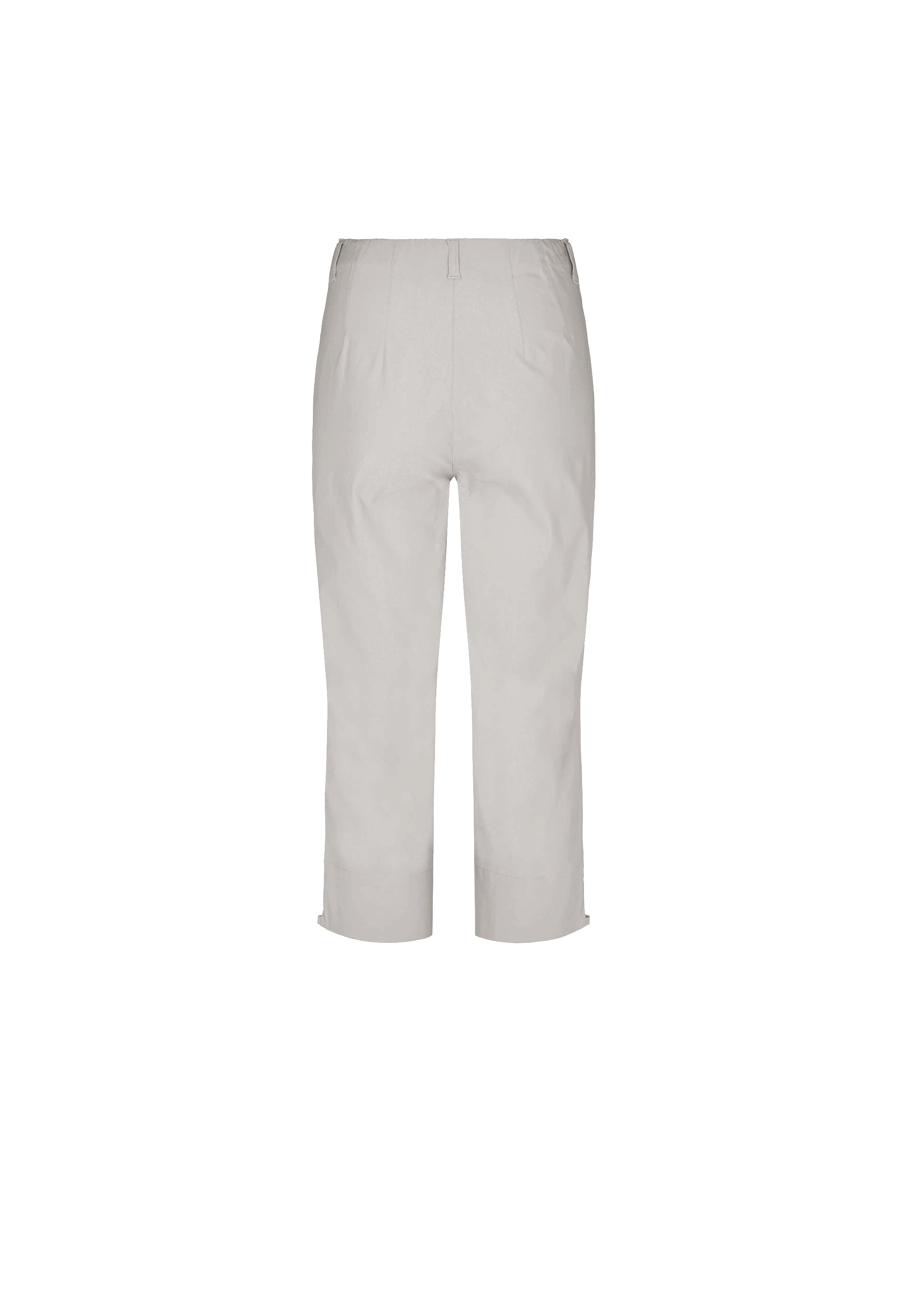 LAURIE  Anabelle Regular Capri Medium Length Trousers REGULAR 25137 Grey Sand