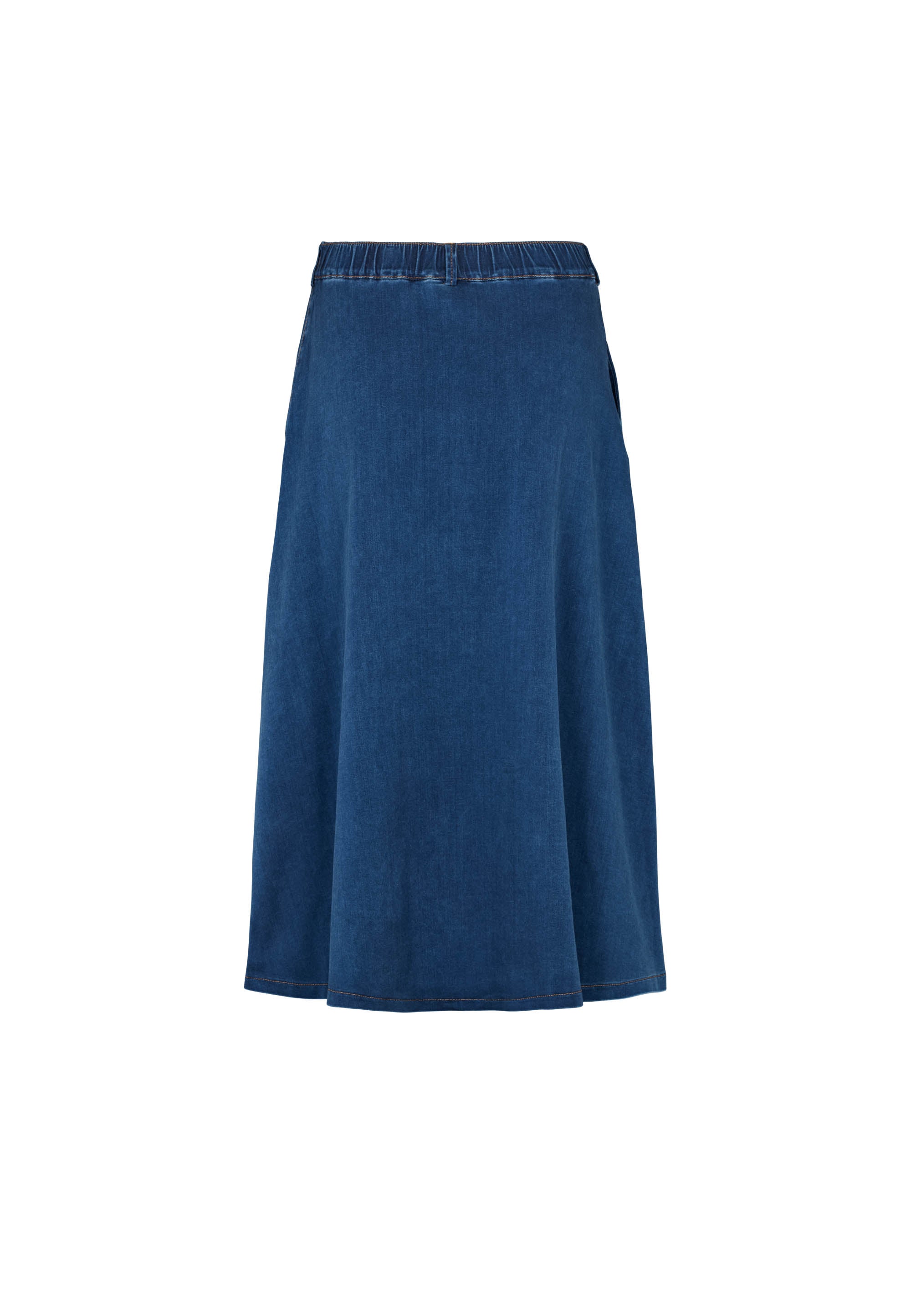 LAURIE Asta Skirt - 80 cm Skirts 44506 Medium Blue Denim