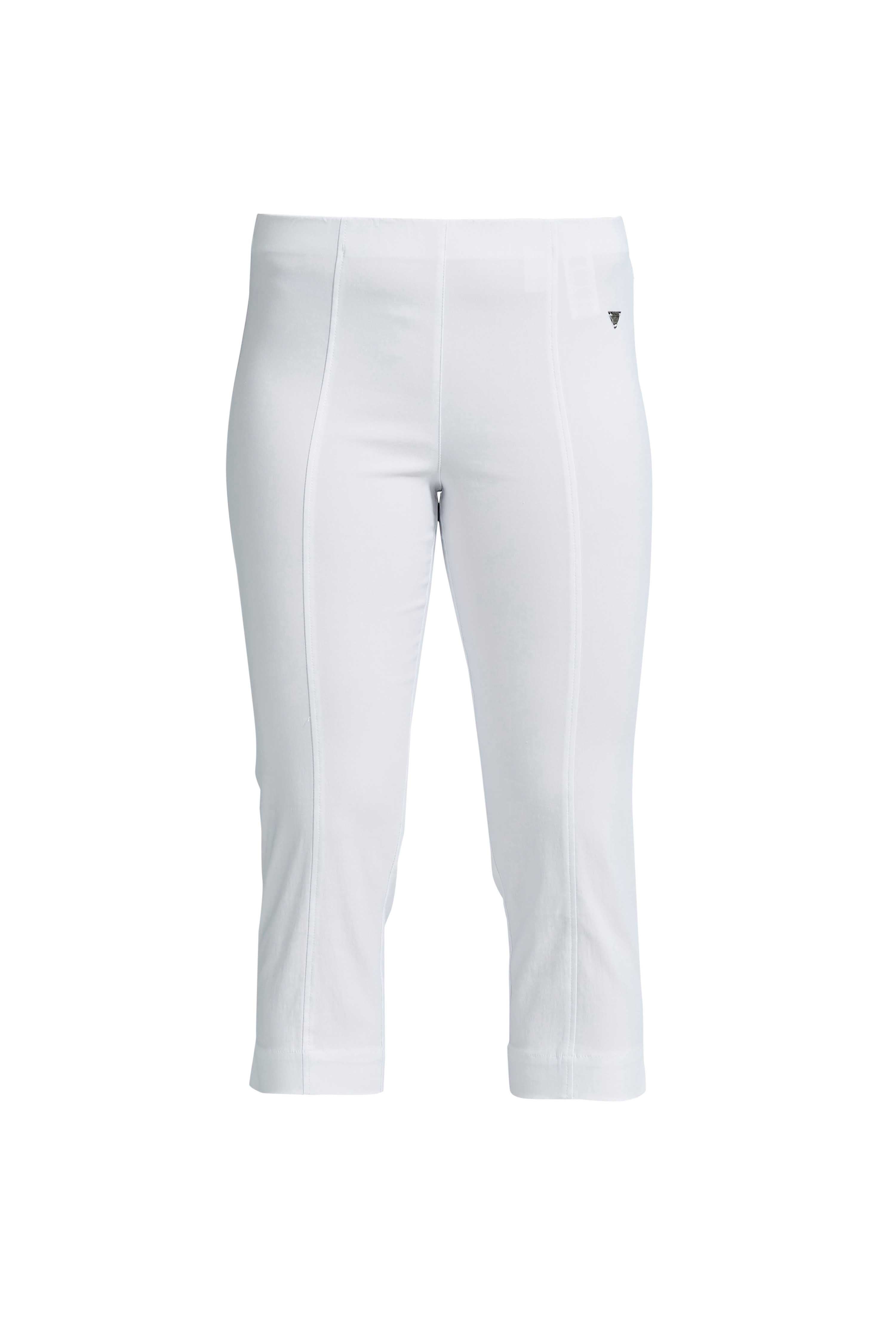 LAURIE Aubrey Slim Capri Slim 10970 White