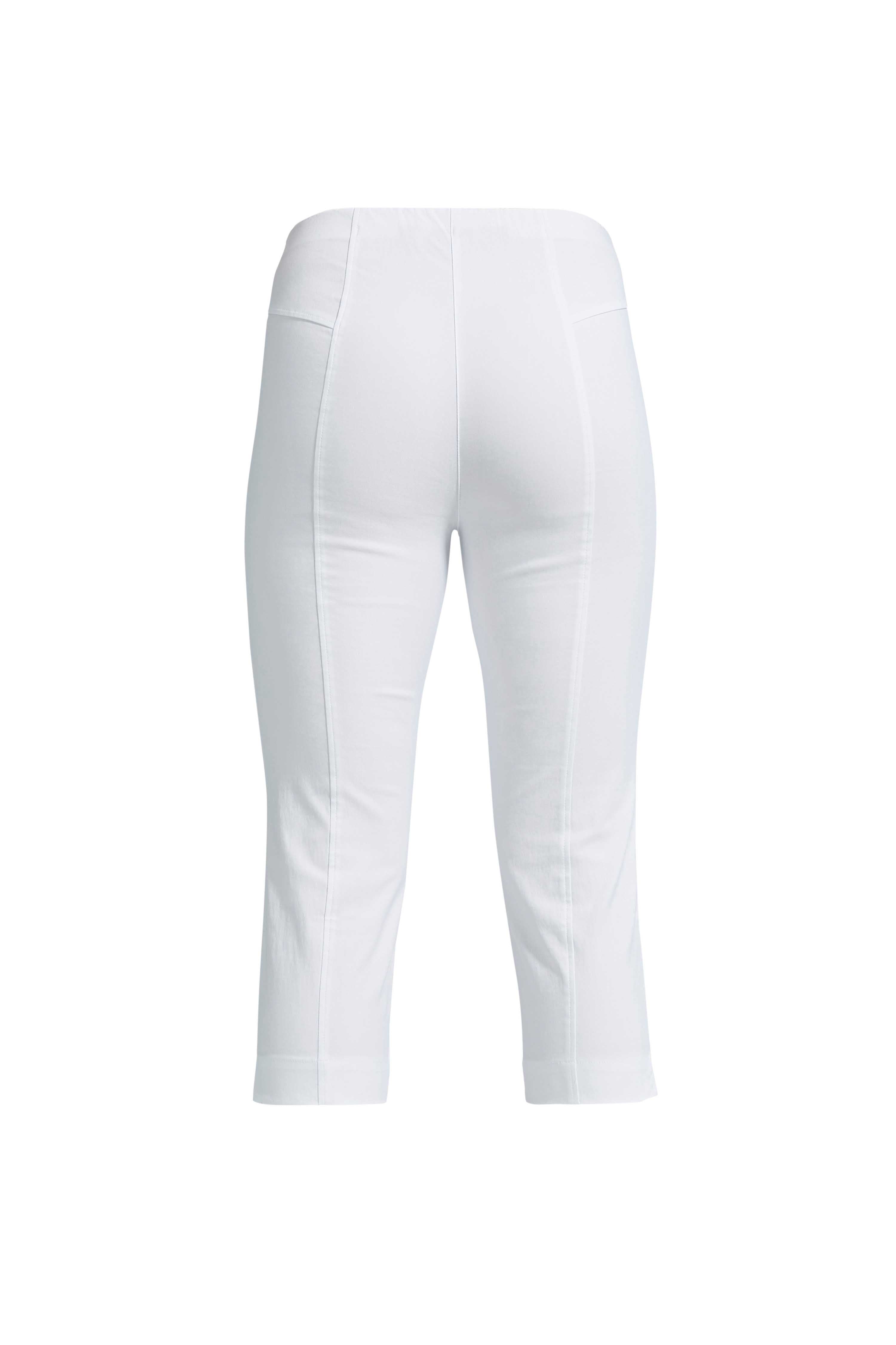LAURIE Aubrey Slim Capri Slim 10970 White