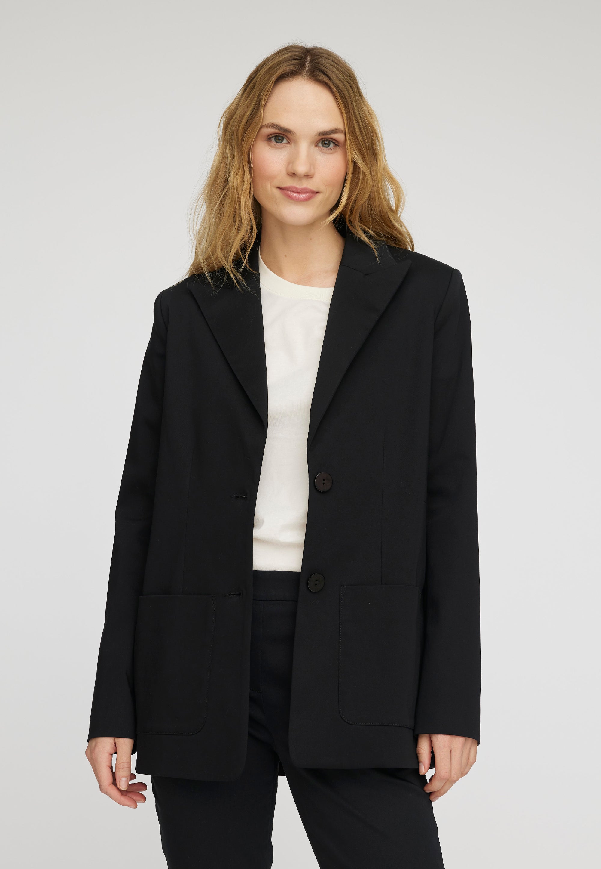 LAURIE  Britt Blazer 76cm Jackets 99105 Black