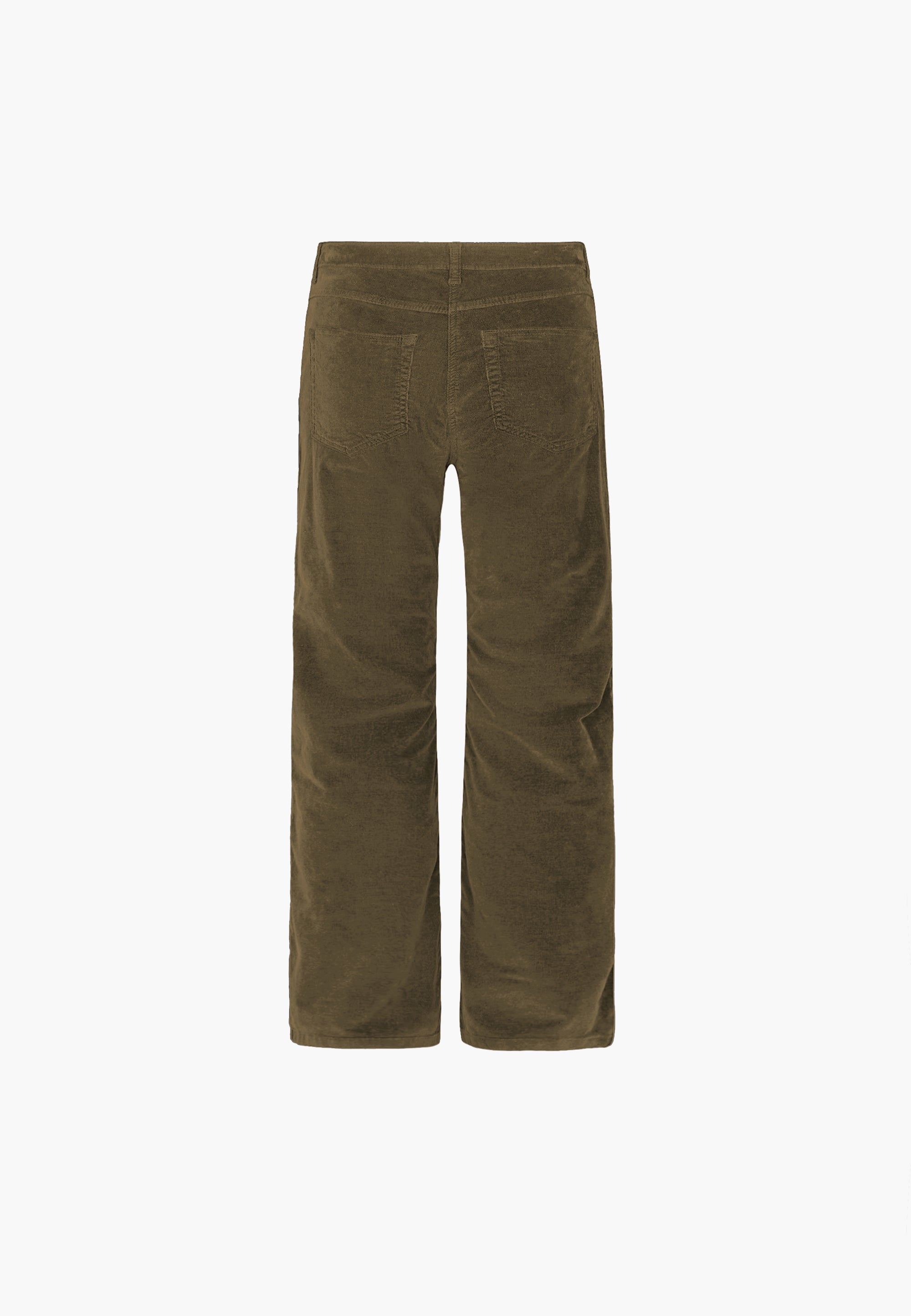 LAURIE  Carol Loose Corduroy - Medium Length Loose 58900 Dark Olive