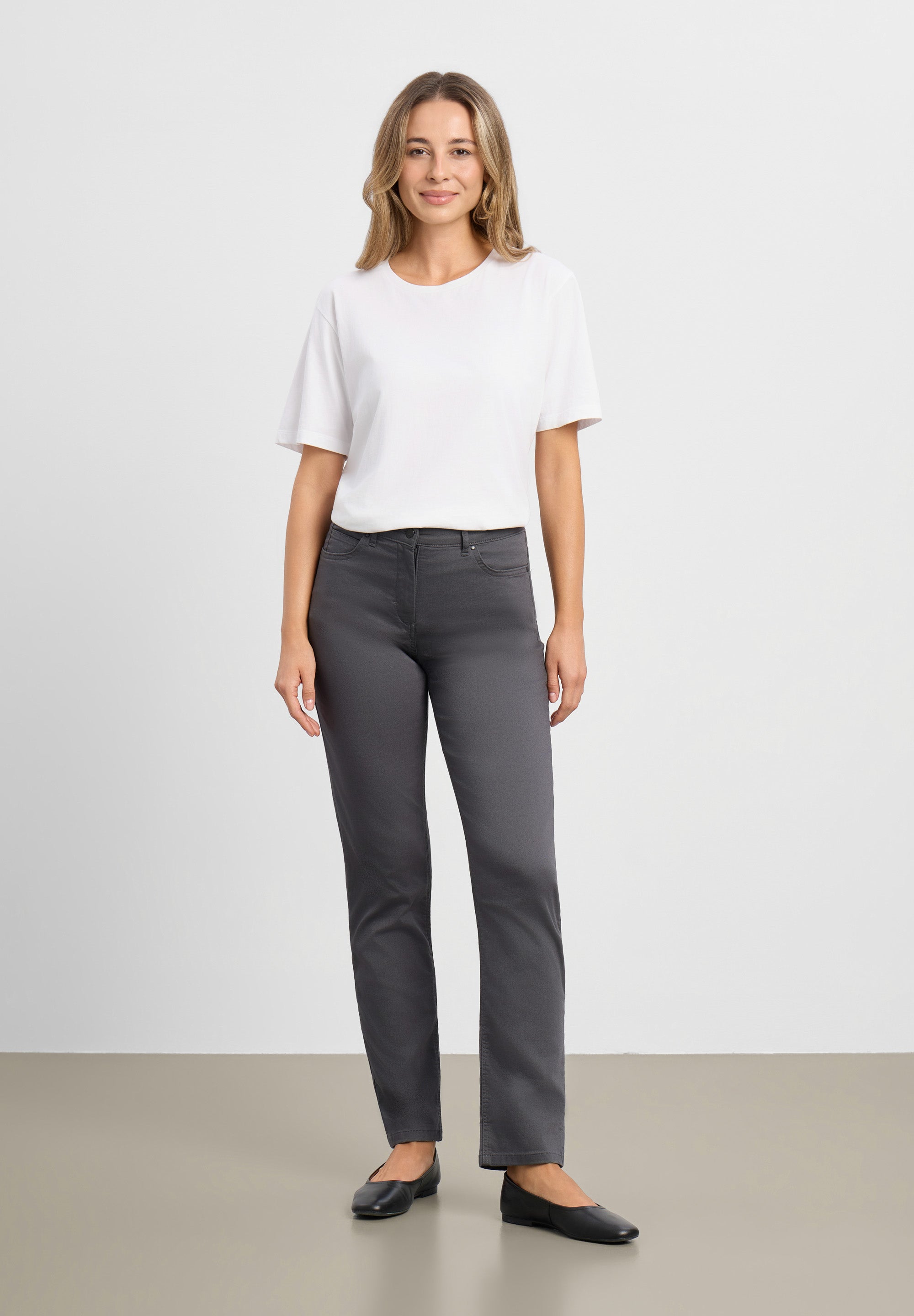 LAURIE Charlotte Regular - Medium Length Regular 97000 Anthracite