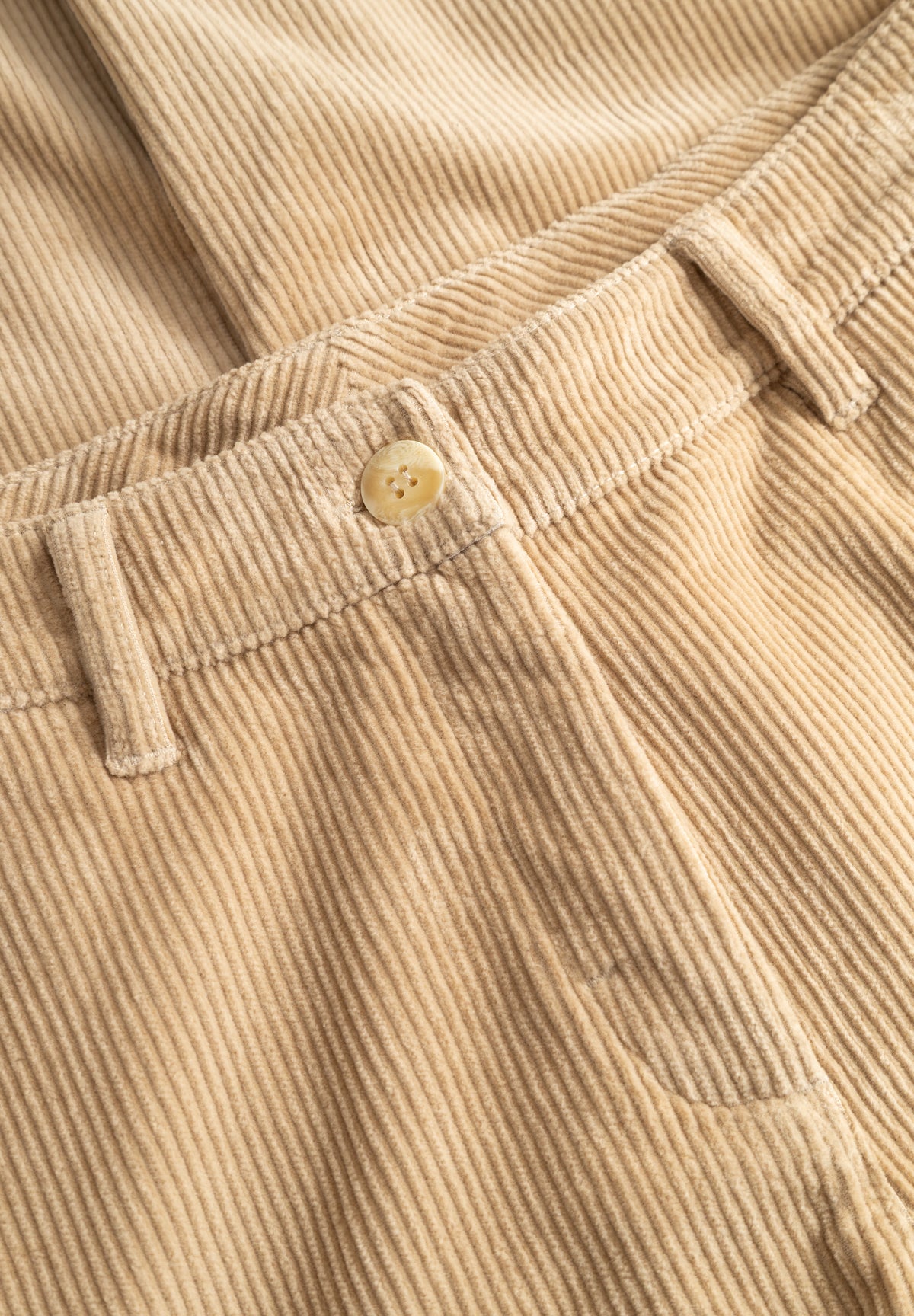 LAURIE Charm Loose Corduroy - Medium Length Loose 28000 Cafe Latte